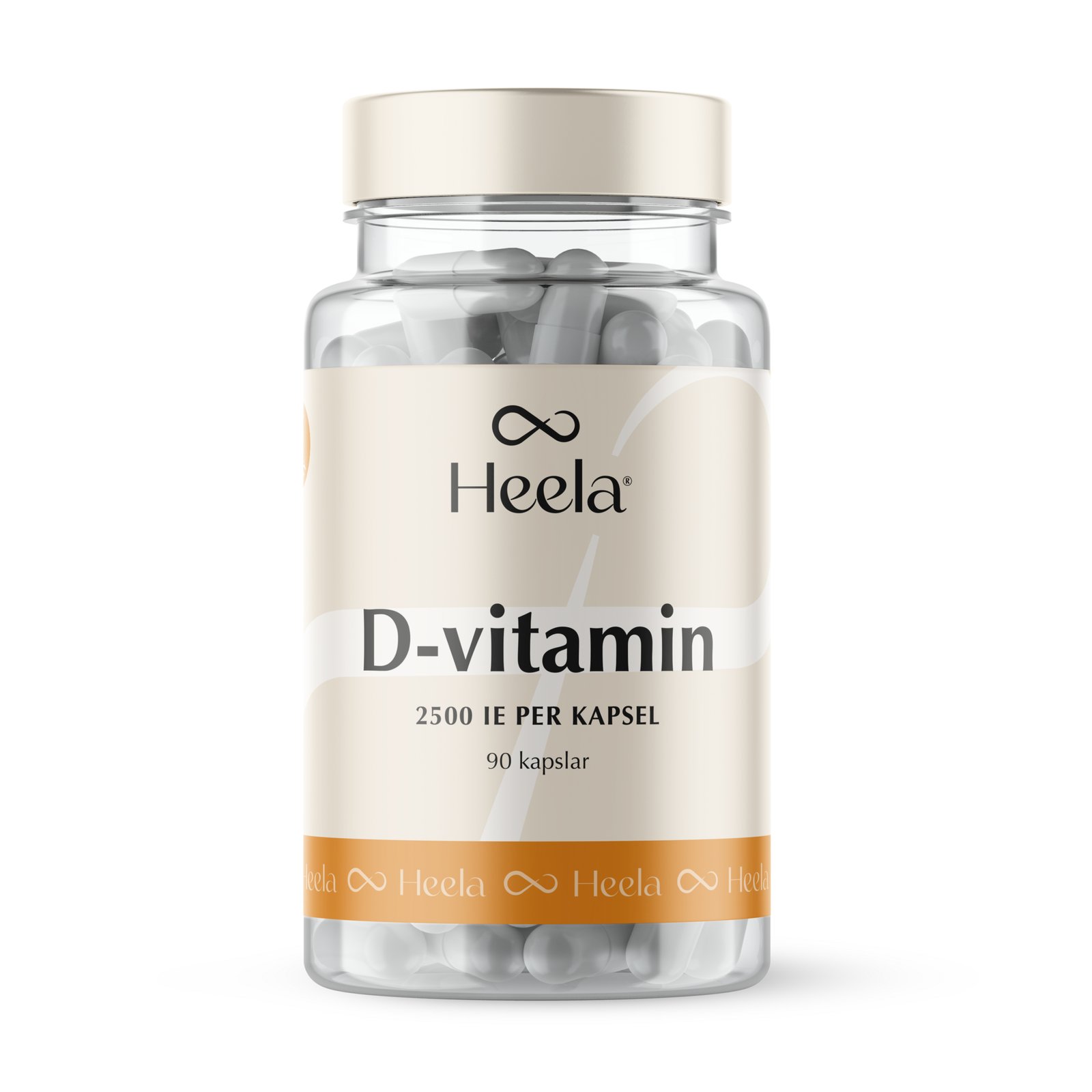 Heela D-vitamin 2500 ie 90 kapslar