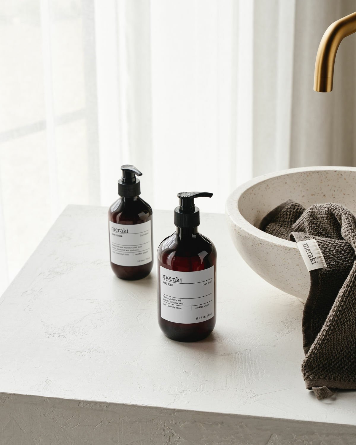 Meraki Hand Soap Pure Basic 490 ml