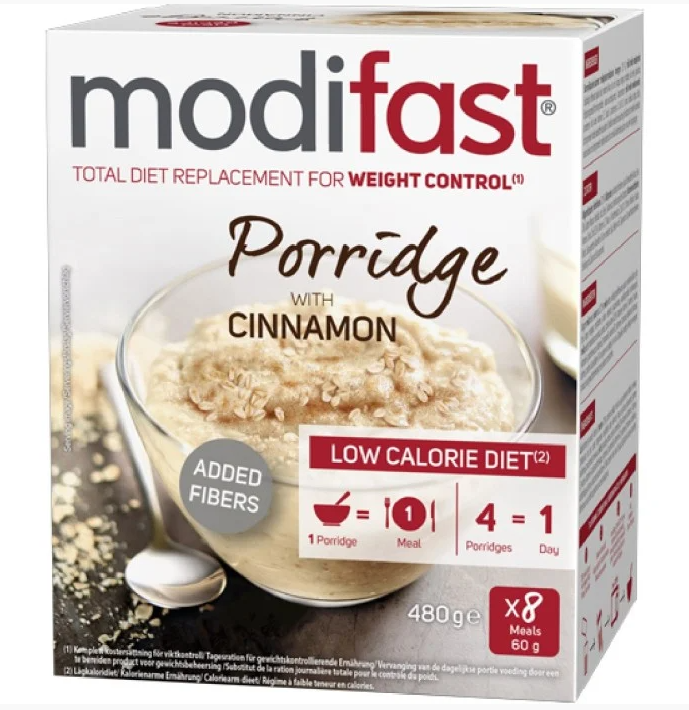 Modifast LCD Havregrynsgröt Kanel 8 x 60g