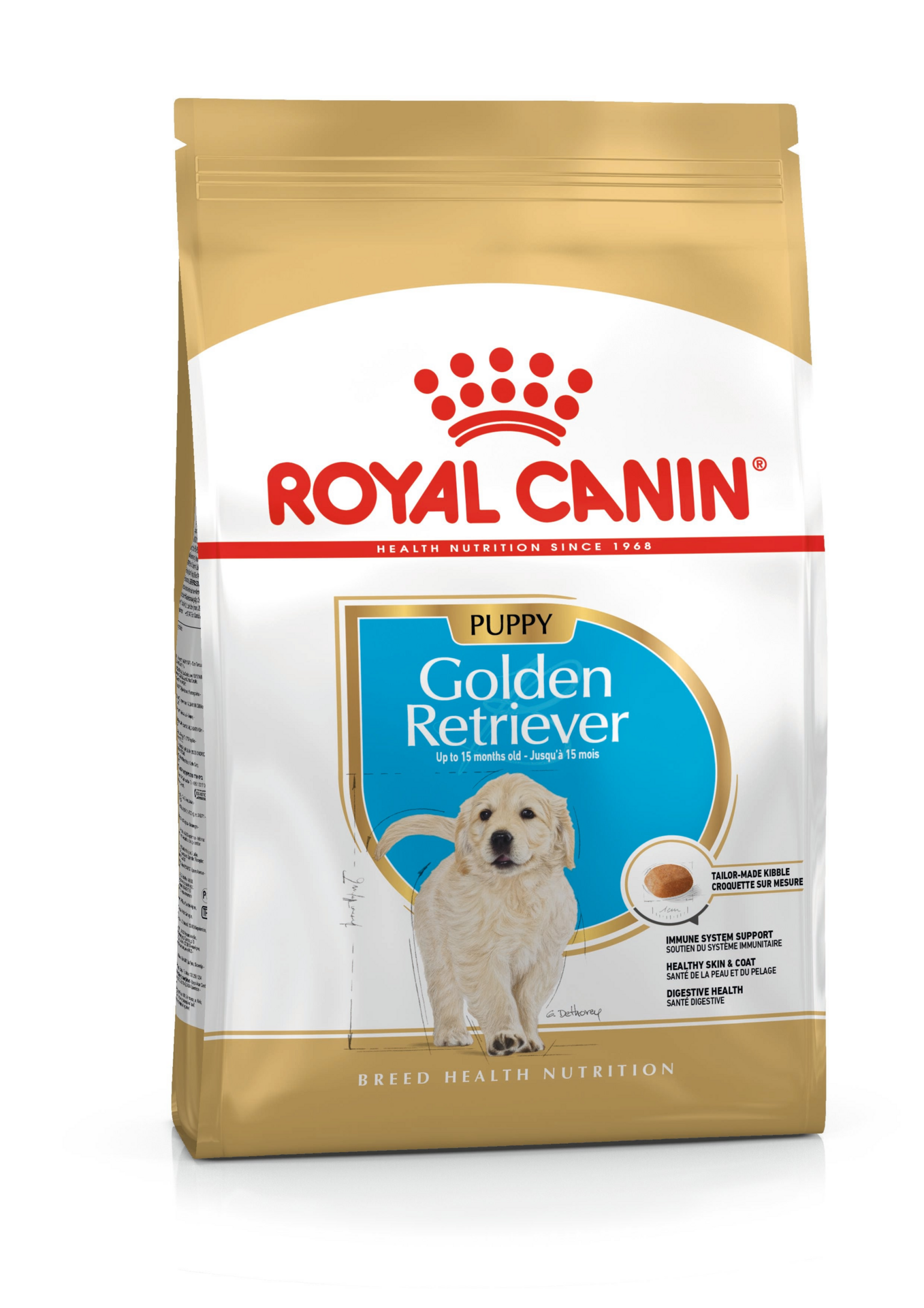 Royal Canin Golden Retriever Puppy torrfoder för hundvalp 3 kg