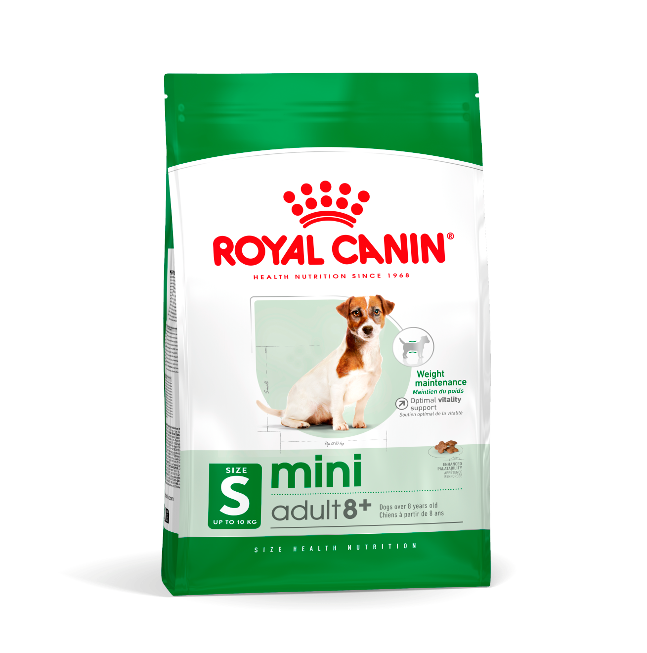 Royal Canin Mini Adult 8+ torrfoder för hund 8 kg