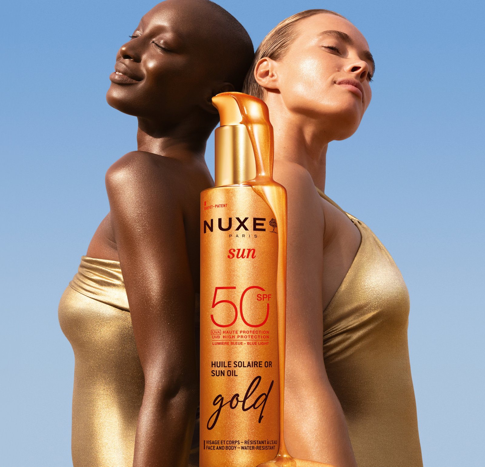 NUXE Sun Tanning Oil Gold SPF50 150 ml