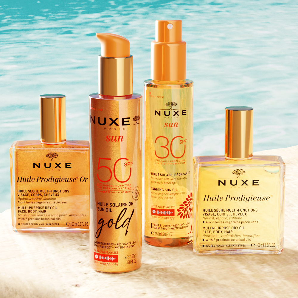 NUXE Sun Tanning Oil Gold SPF50 150 ml