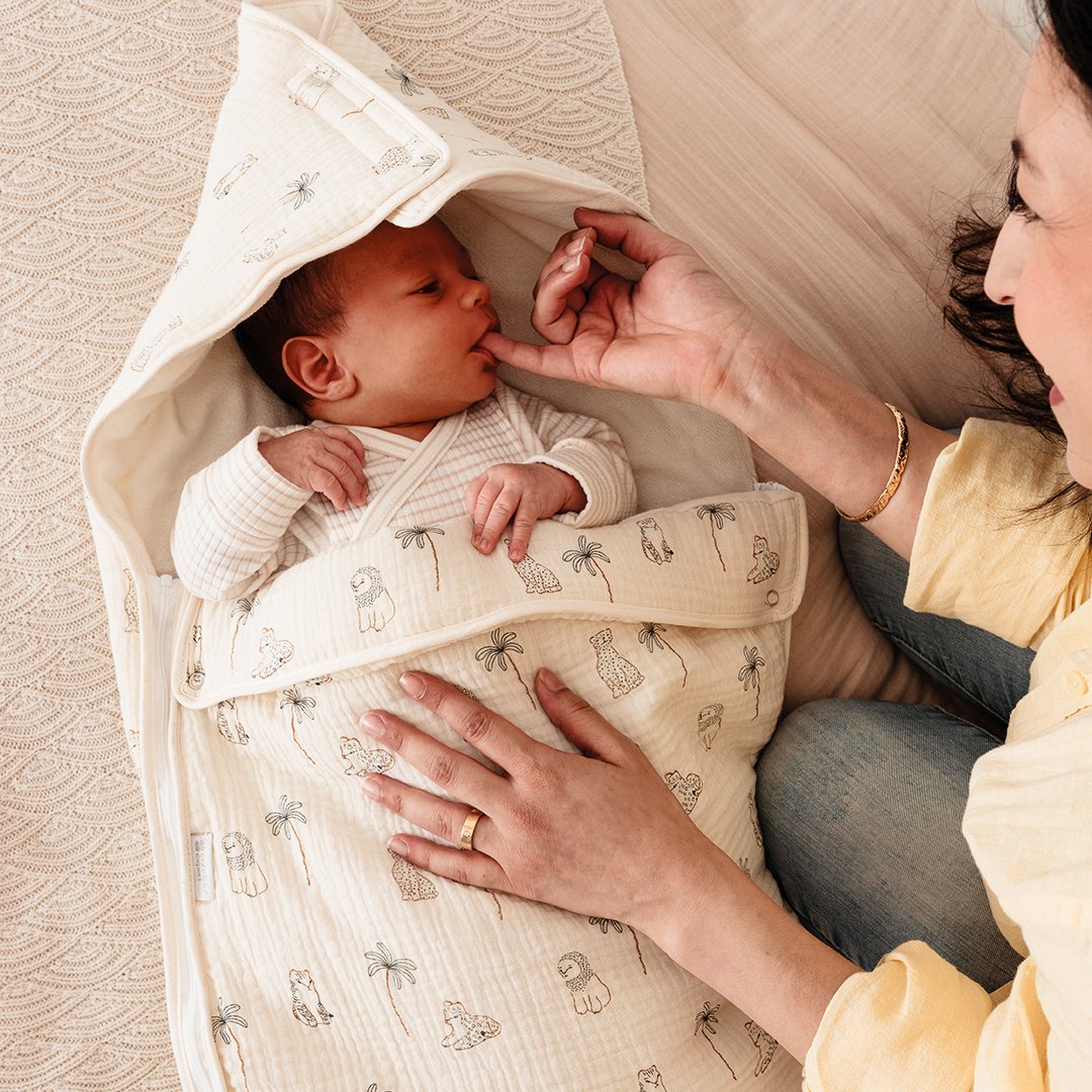 Candide Sovpåse med Luva Savann 0-3 mån