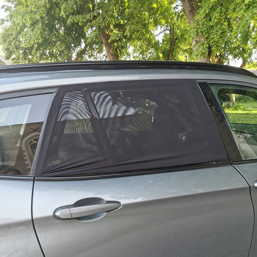 Tinéo Solskydd - Dra-på för Bilruta (2 st)