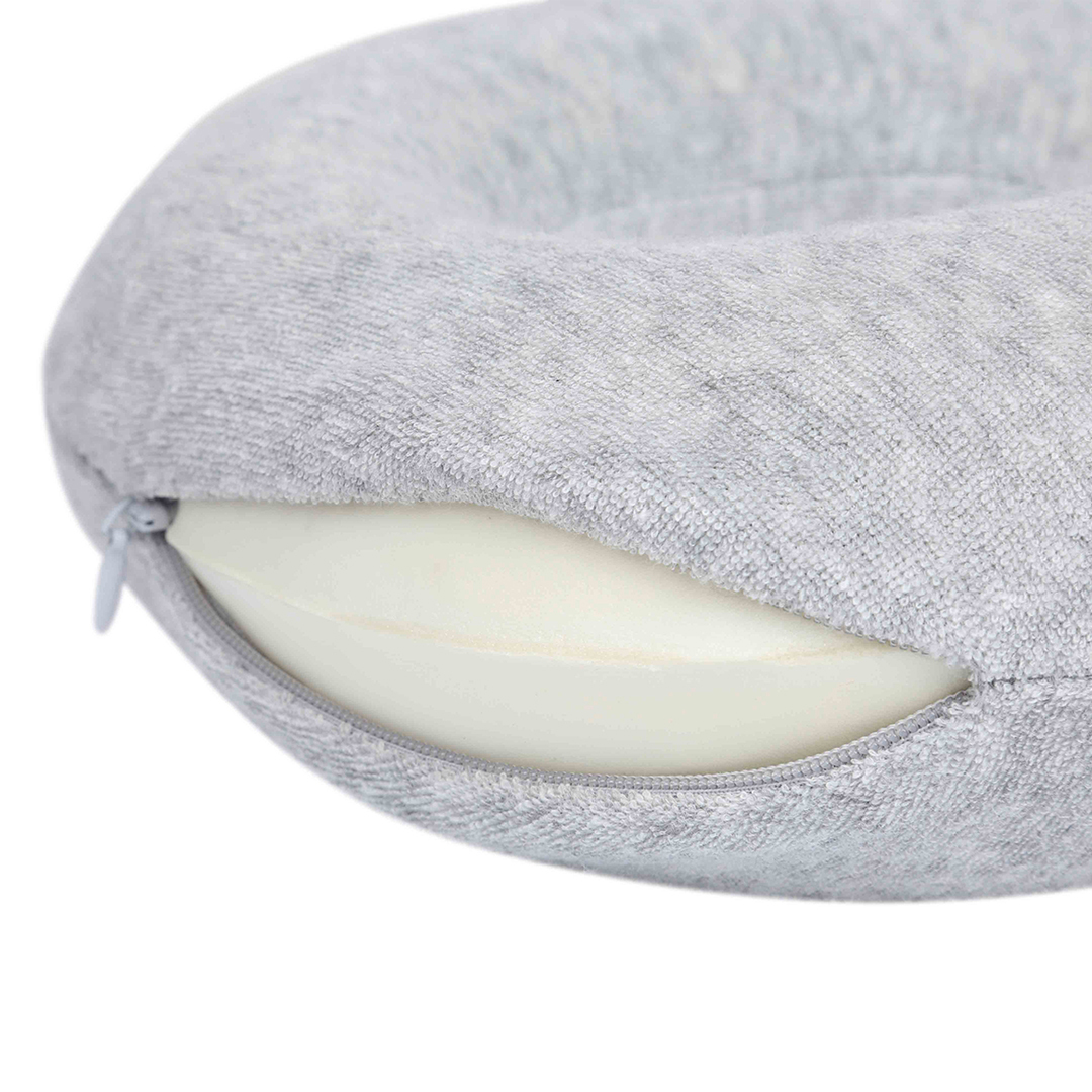 Tinéo Nackkudde till Barn Memory Foam Gråmelerad