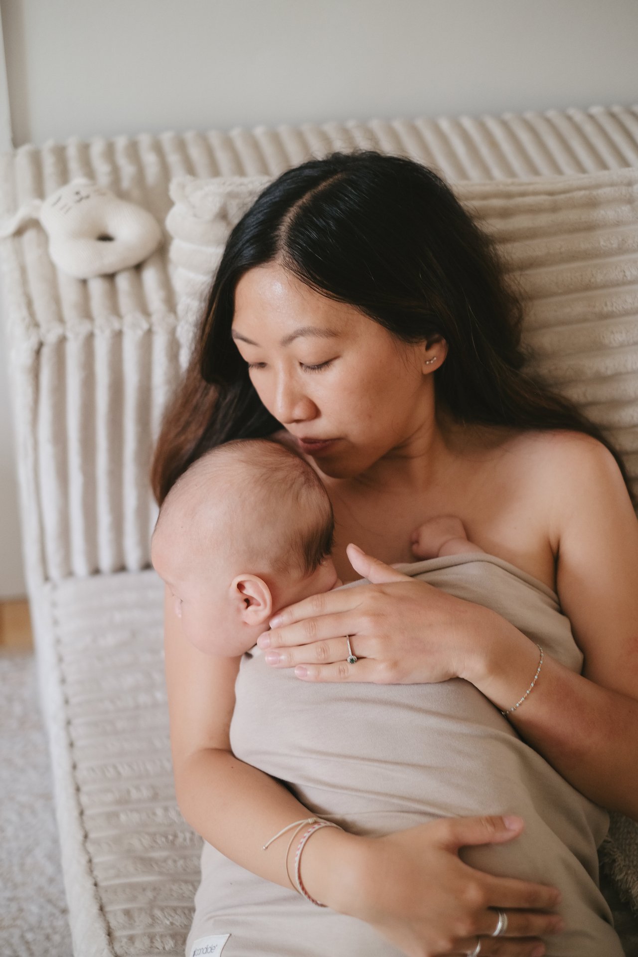 Candide Hud mot Hud Topp Beige S/M