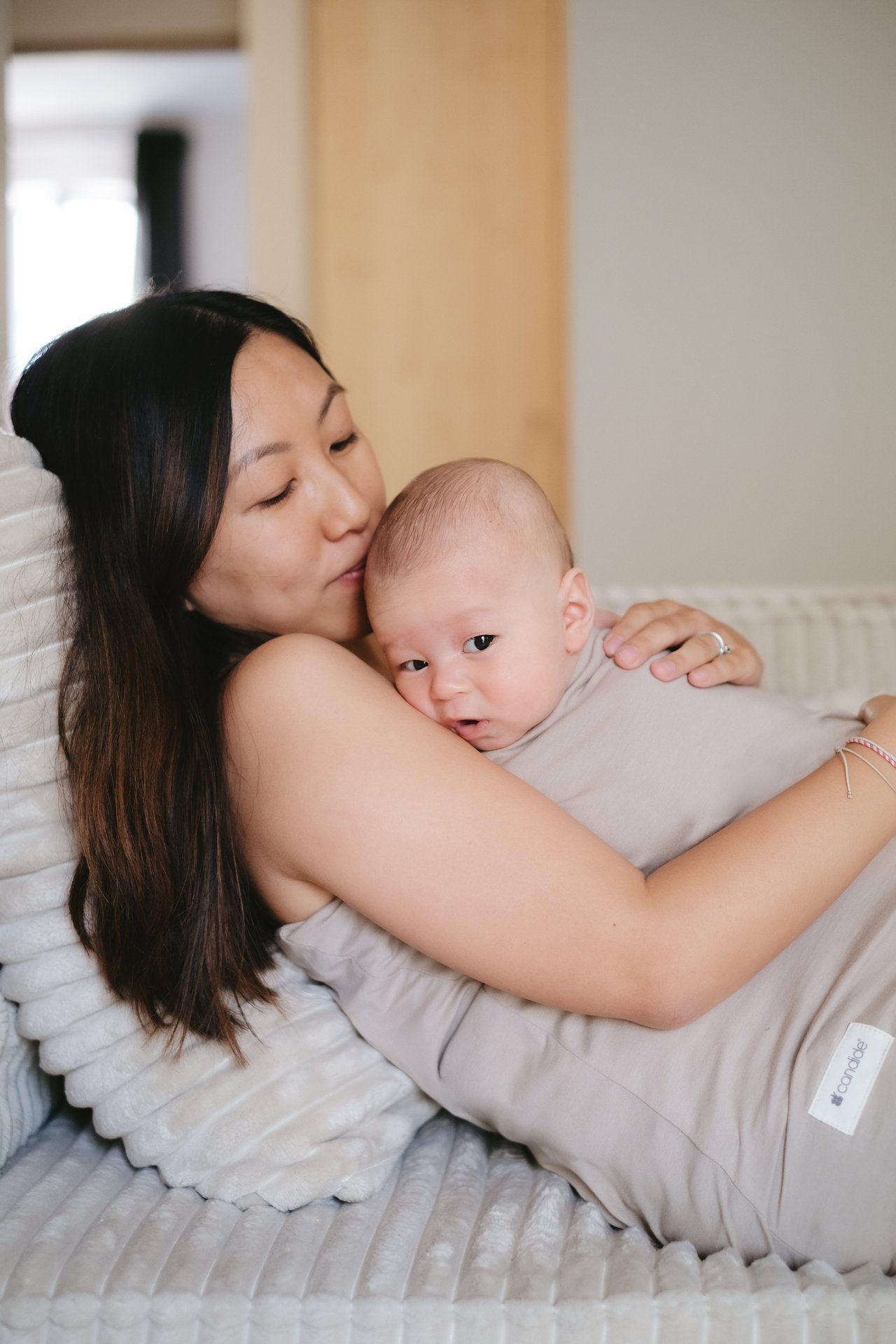 Candide Hud mot Hud Topp Beige L/XL