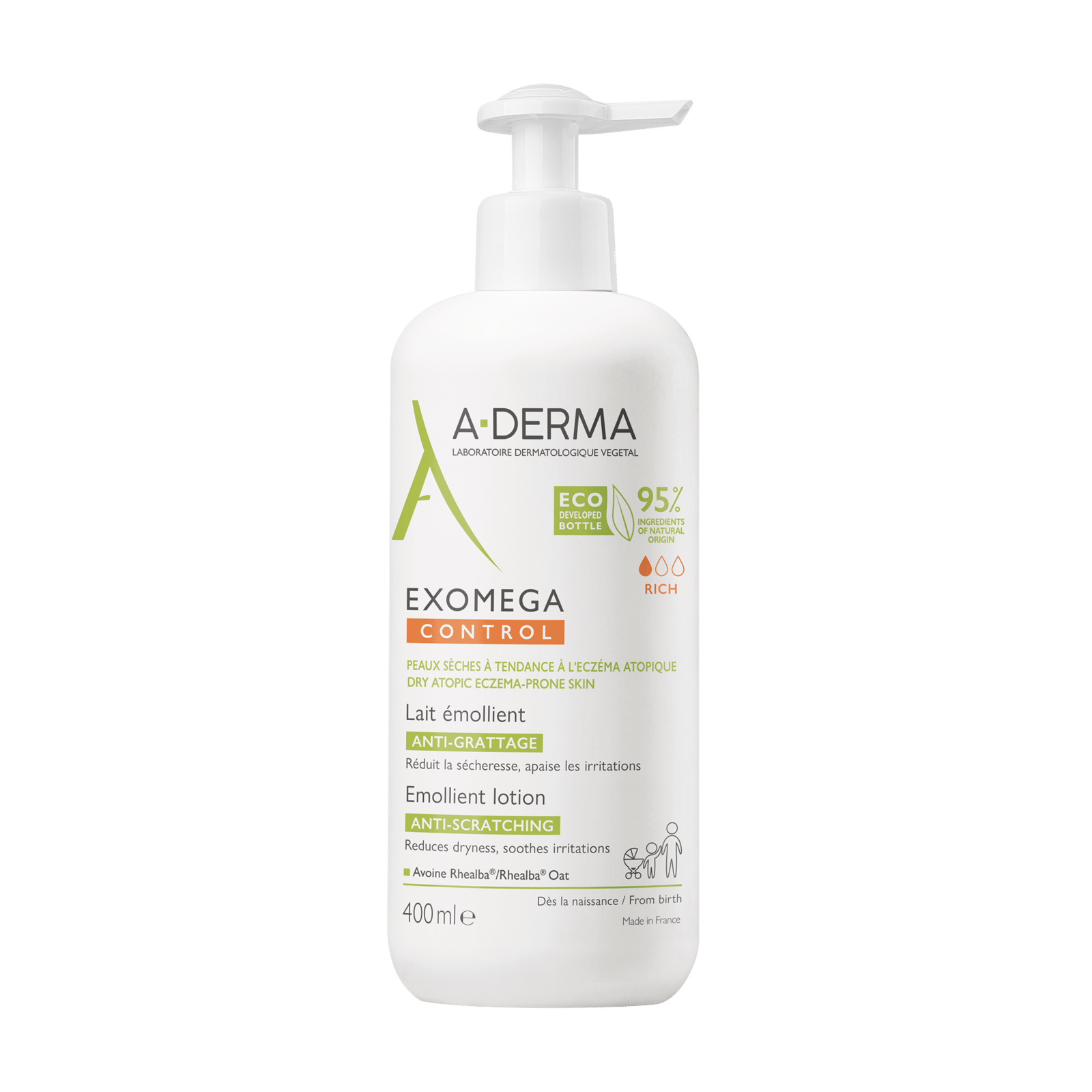 A-derma Exomega CONTROL Lotion 400ml