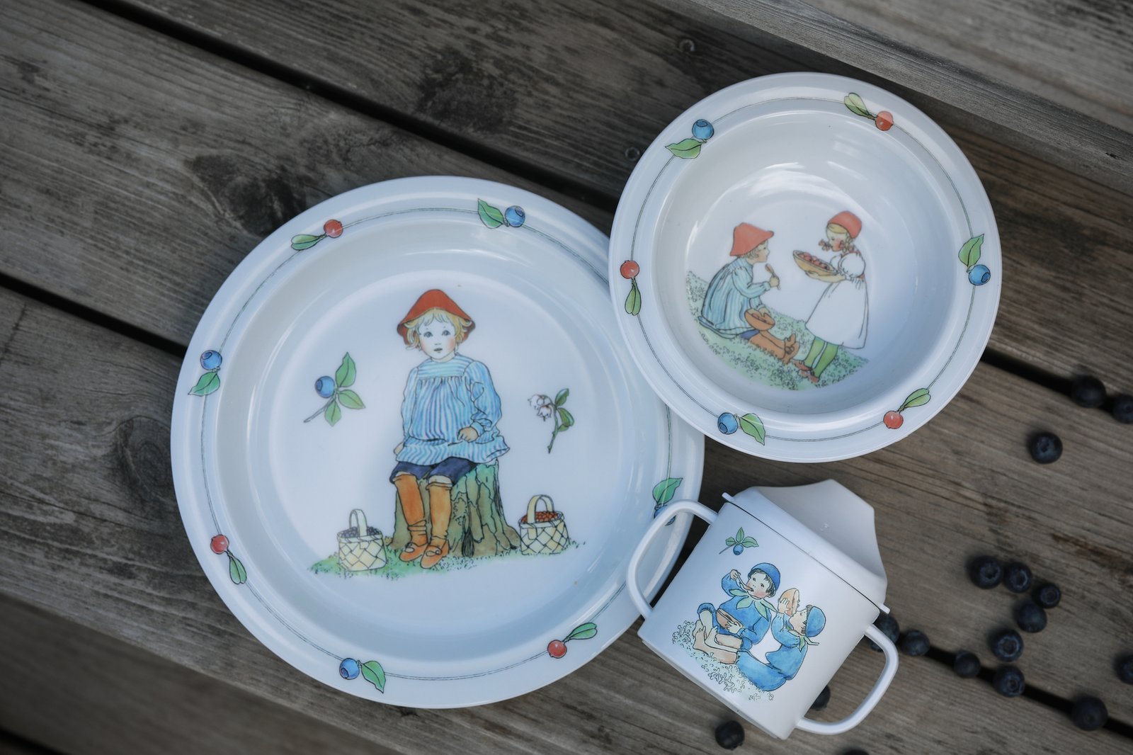 Rätt Start, Elsa Beskow Putte Barnservis 3-delar