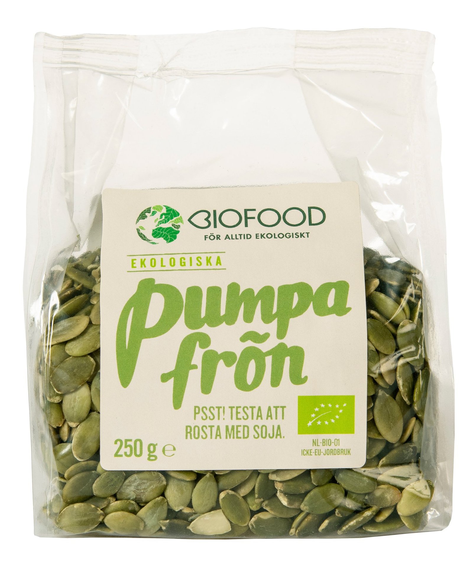 Biofood Pumpafrön 250 g