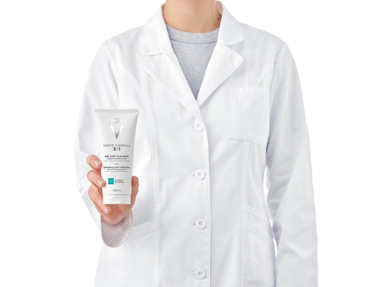 Vichy Pureté Thermale 3in1 One Step Cleanser Sensitive Skin 200 ml