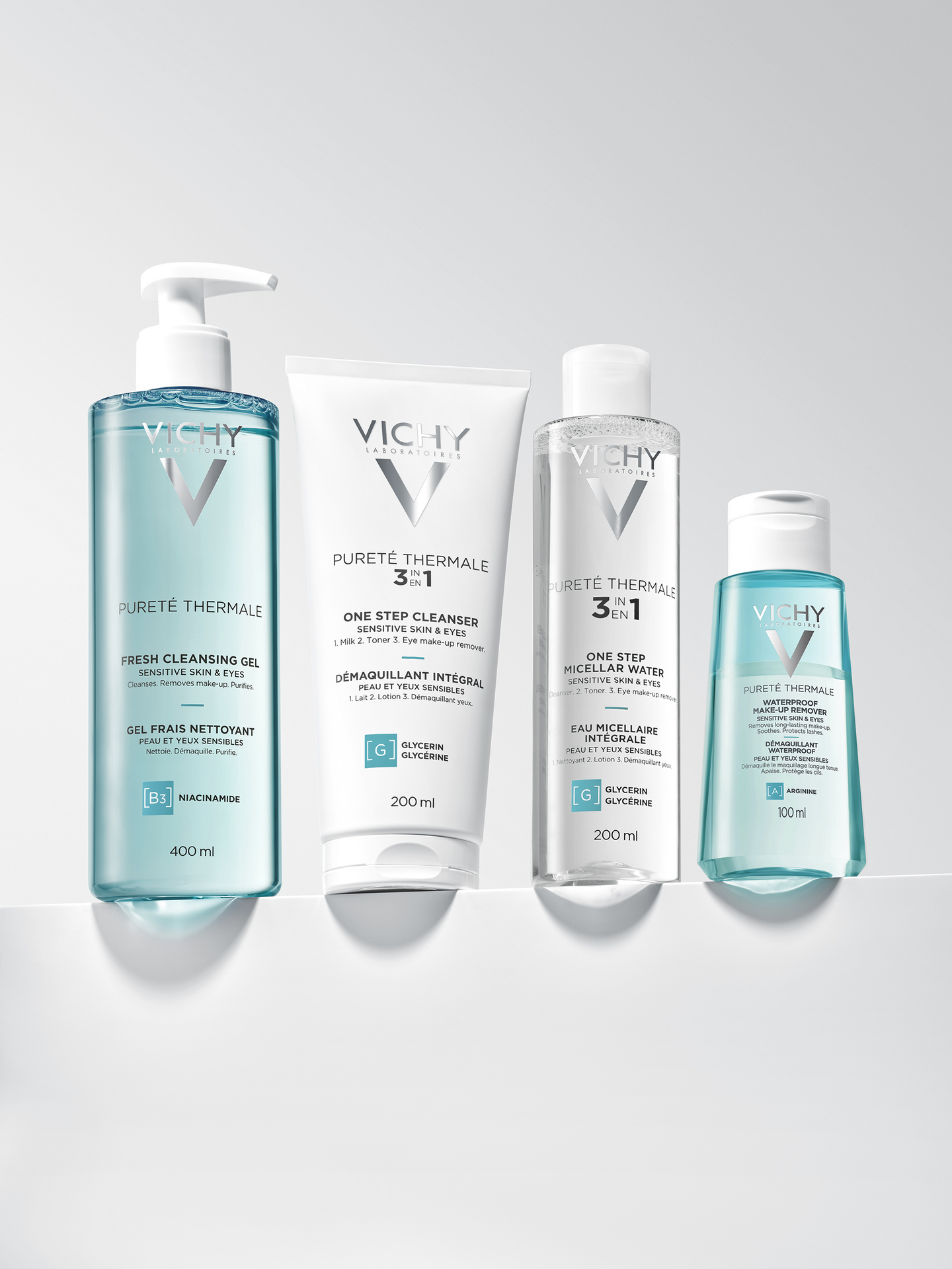 Vichy Pureté Thermale 3in1 One Step Cleanser Sensitive Skin 200 ml