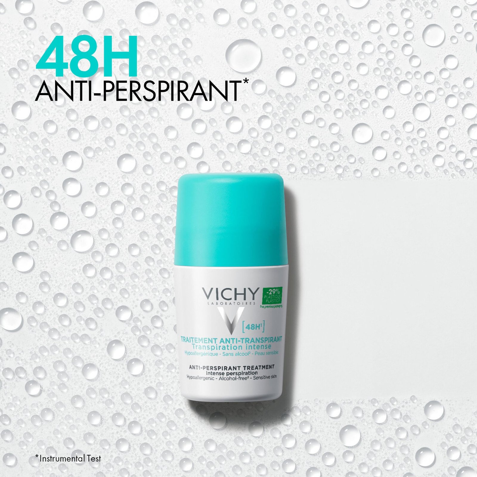 Vichy Antiperspirant 48H Roll-on 50 ml