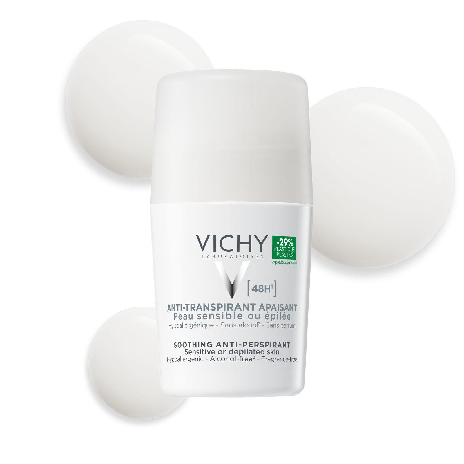 Vichy 48H Soothing Anti-Perspirant Roll-On 50 ml