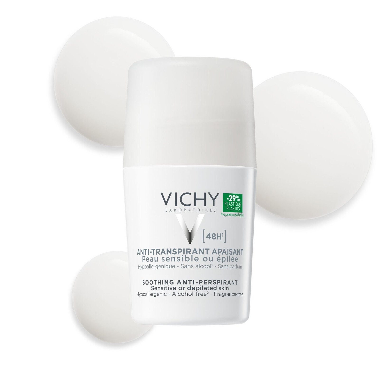 Vichy 48H Soothing Anti-Perspirant Roll-On 50 ml
