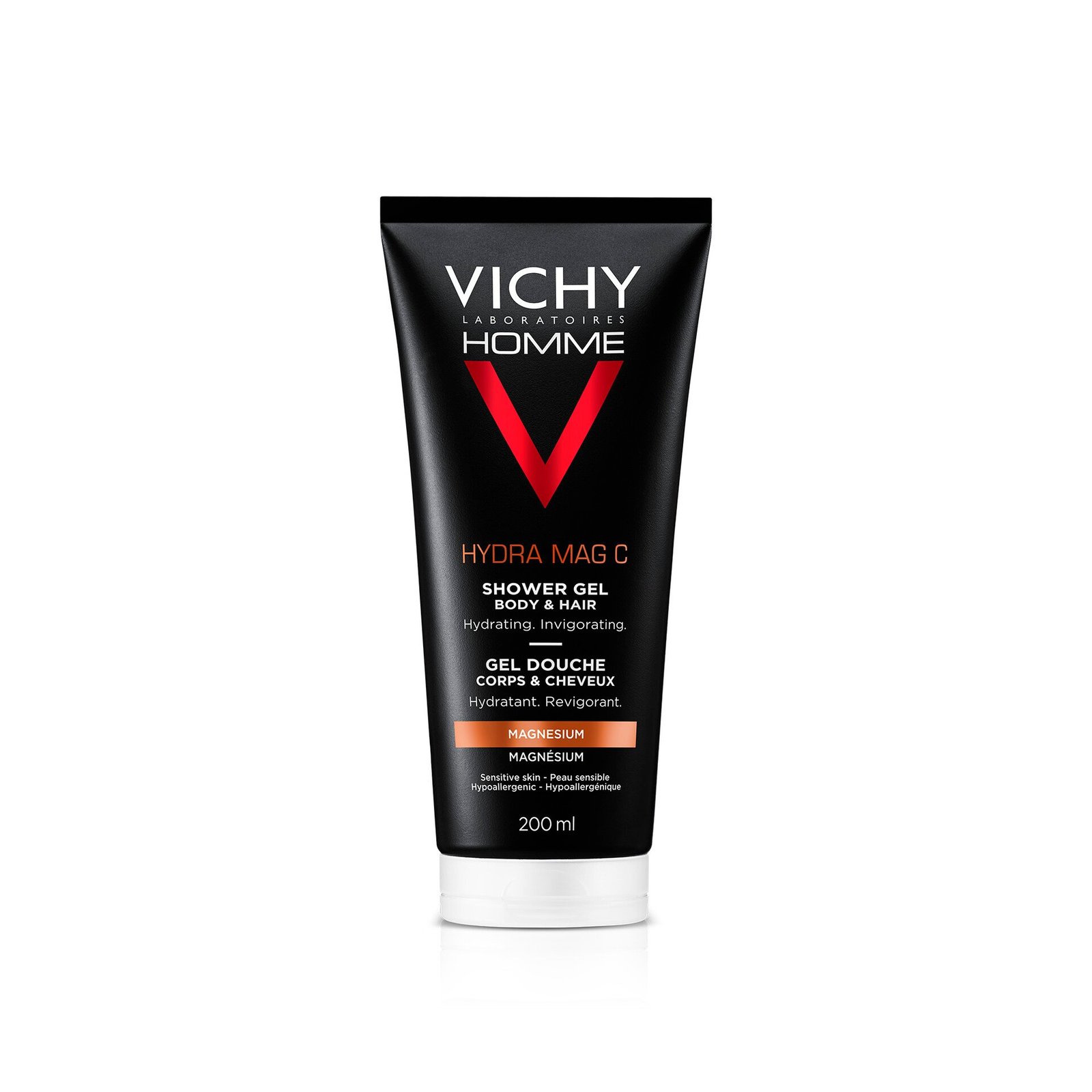 Vichy Homme Hydra Mag C Shower Gel 200ml