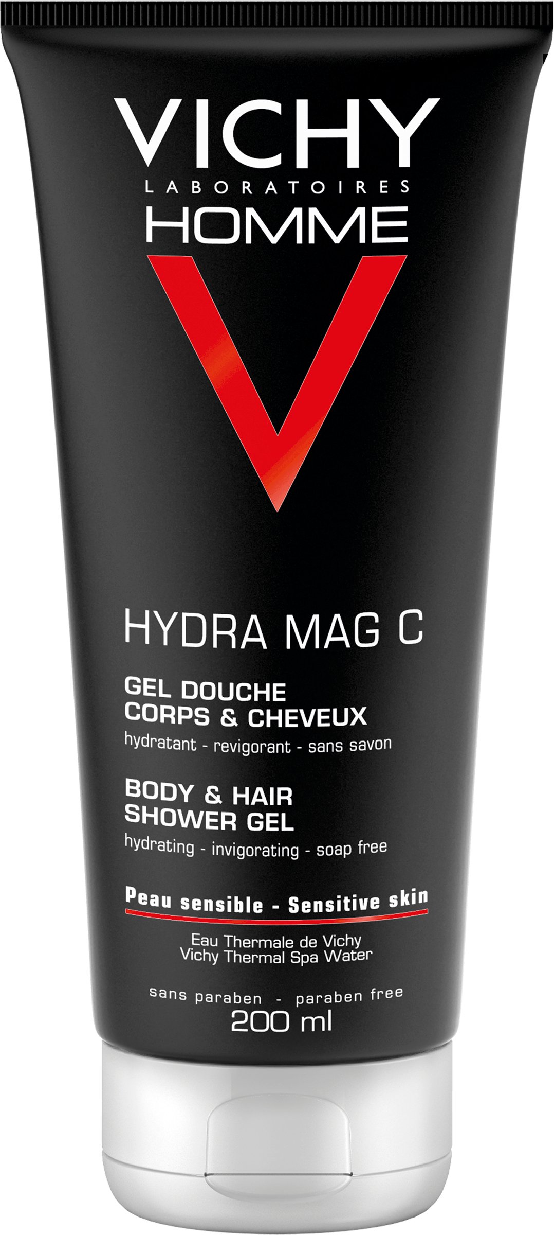 Vichy Homme Hydra Mag C Shower Gel 200ml