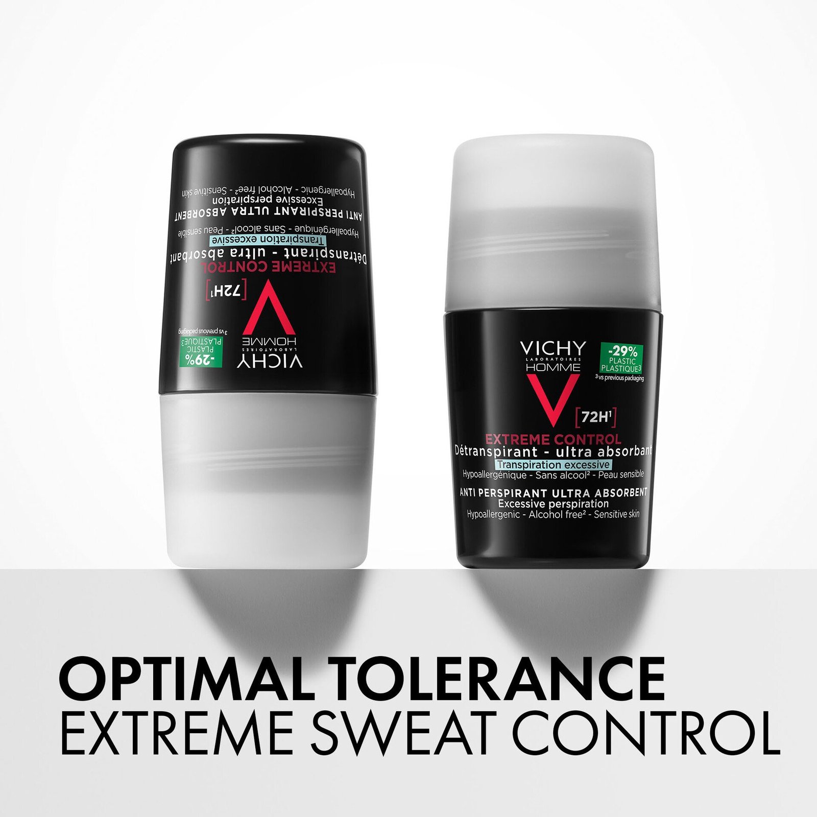 Vichy Homme 72H Extreme Control Anti-perspirant Deodorant Roll-On 50 ml