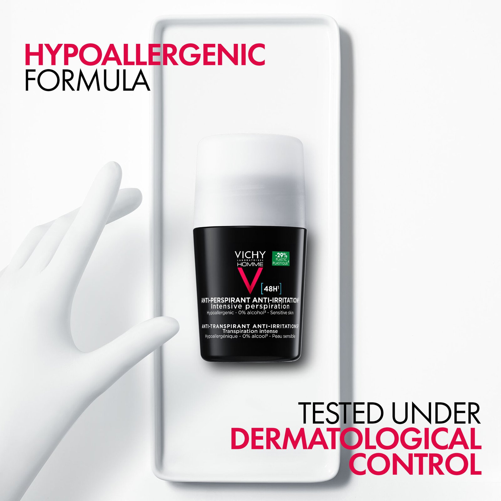 Vichy Homme 48H Anti-Irritations Anti-Perspirant 50 ml