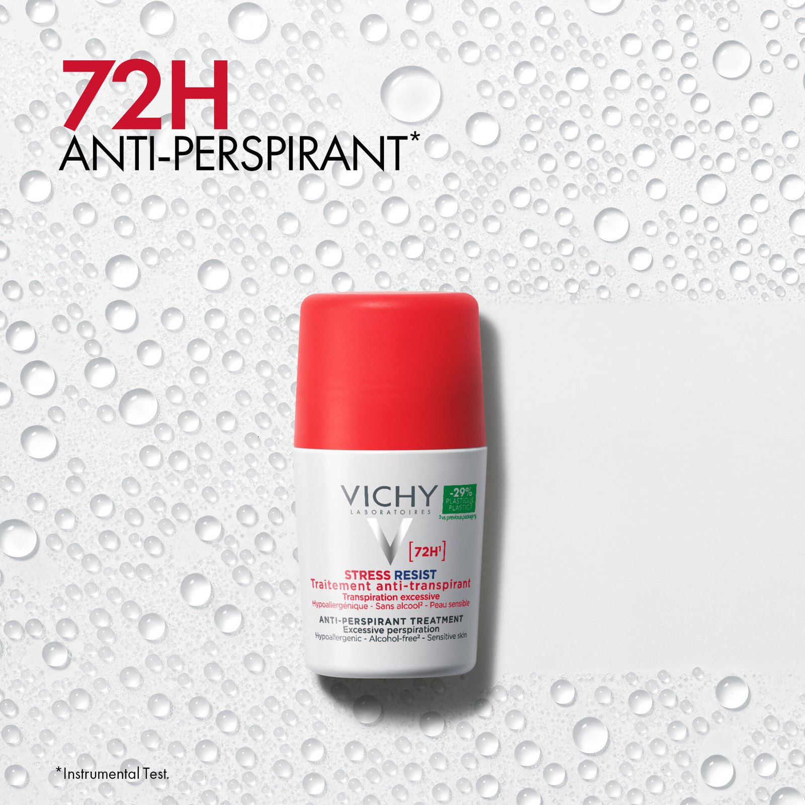 Vichy 72H Anti-Perspirant Deodorant Roll-On 50 ml