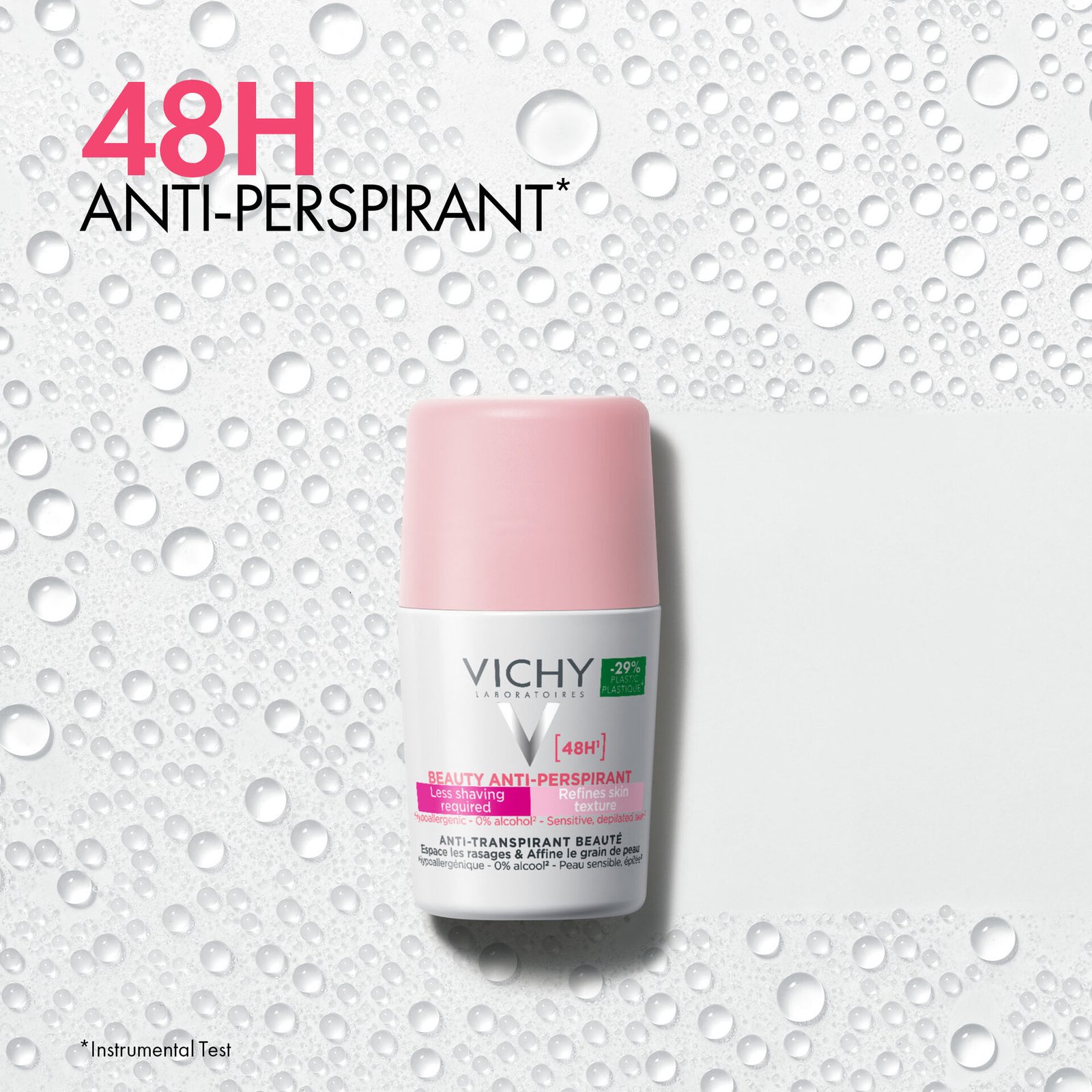 Vichy Beauty Deo Roll-on 48H Antiperspirant 50 ml