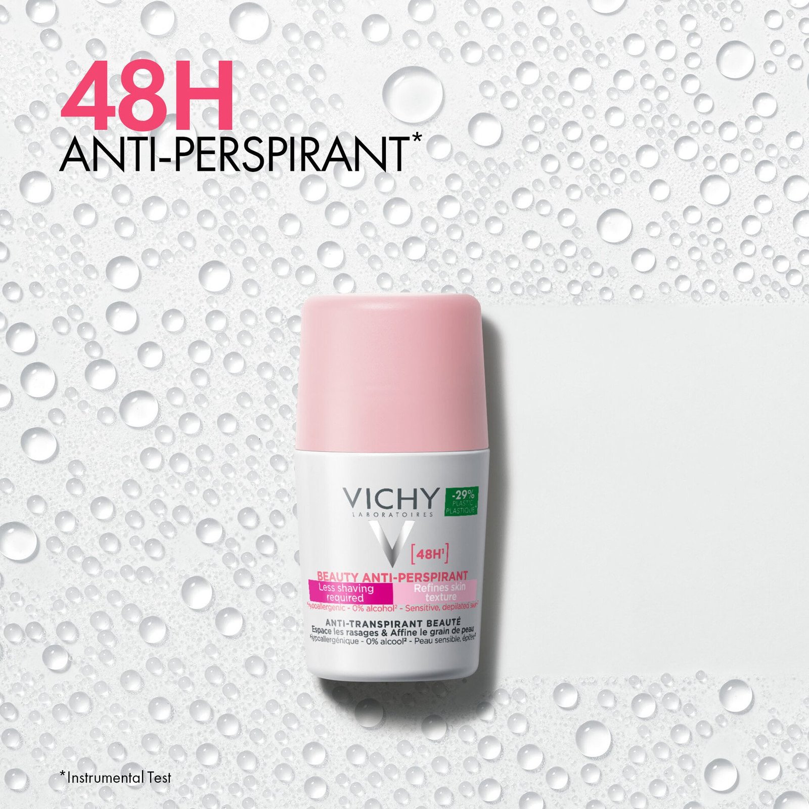 Vichy Beauty Deo Roll-on 48H Antiperspirant 50 ml