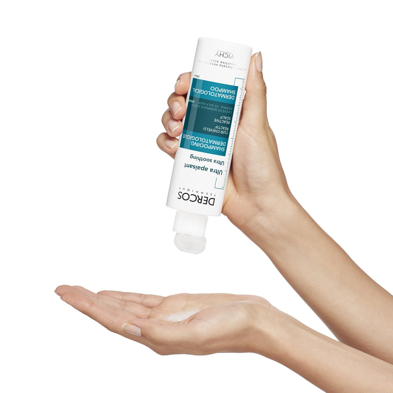 Vichy Dercos Ultra Soothing Shampoo Fett hår 200 ml