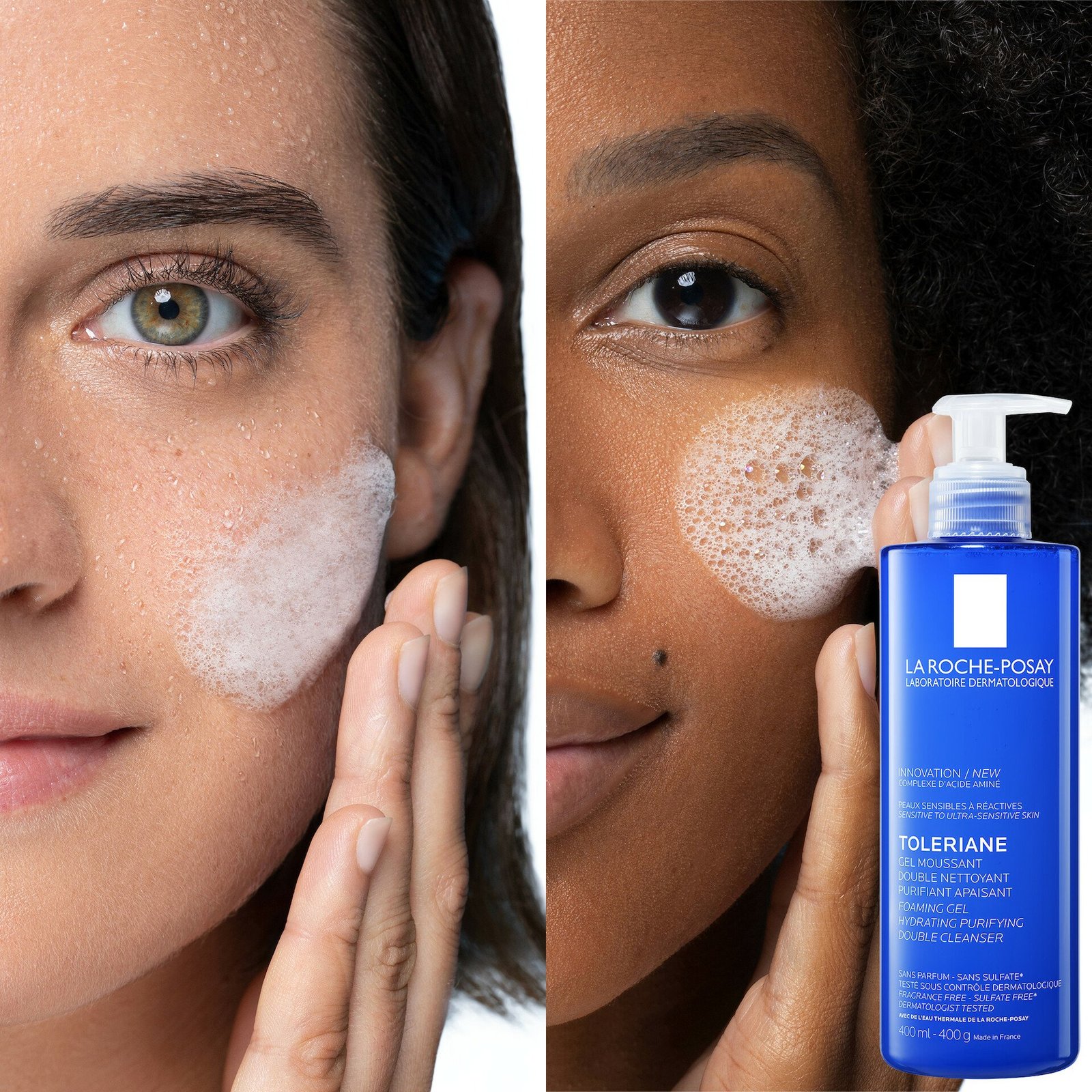 La Roche-Posay Toleriane Foaming Gel Double Cleanser 400 ml