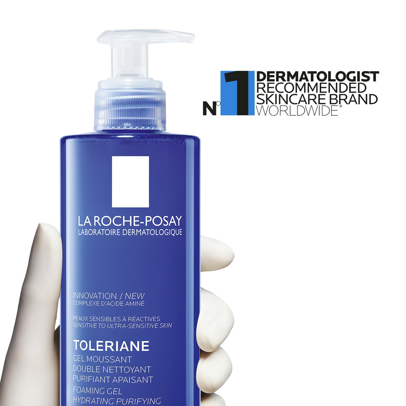 La Roche-Posay Toleriane Foaming Gel Double Cleanser 400 ml