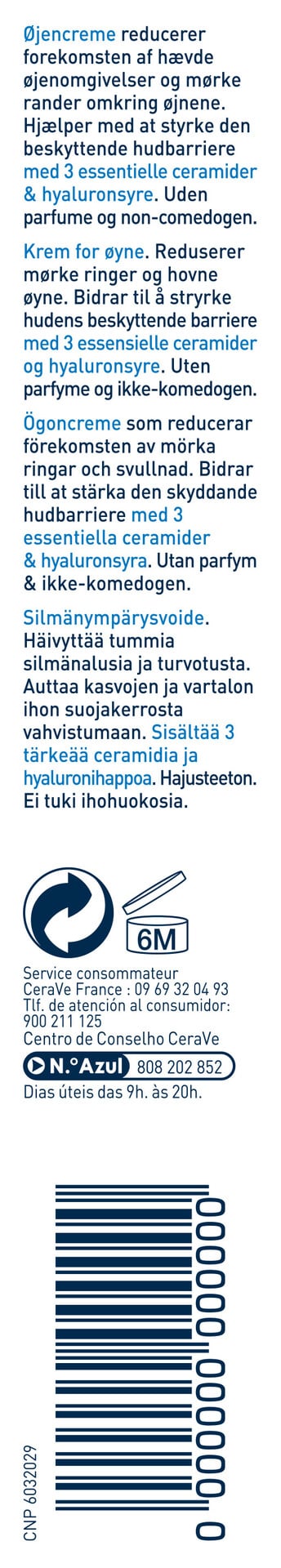 CeraVe Eye Repair Cream 15 ml