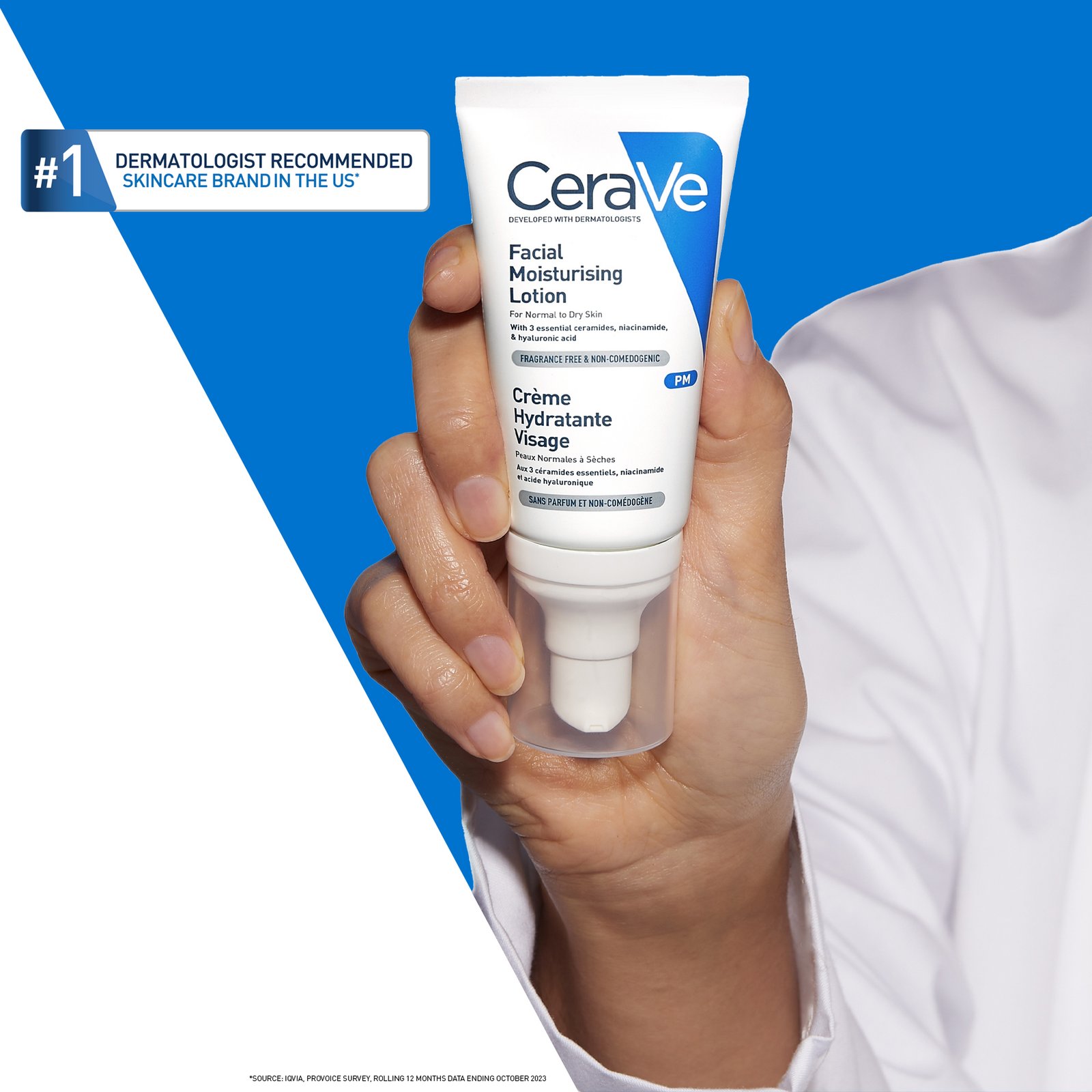 CeraVe Facial Moisturizing Lotion Normal & Torr Hud 52 ml