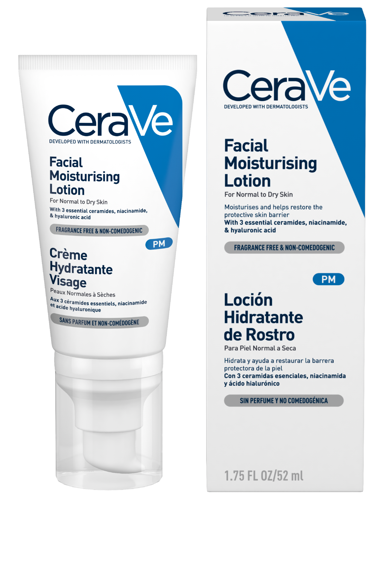 CeraVe Facial Moisturizing Lotion Normal & Torr Hud 52 ml