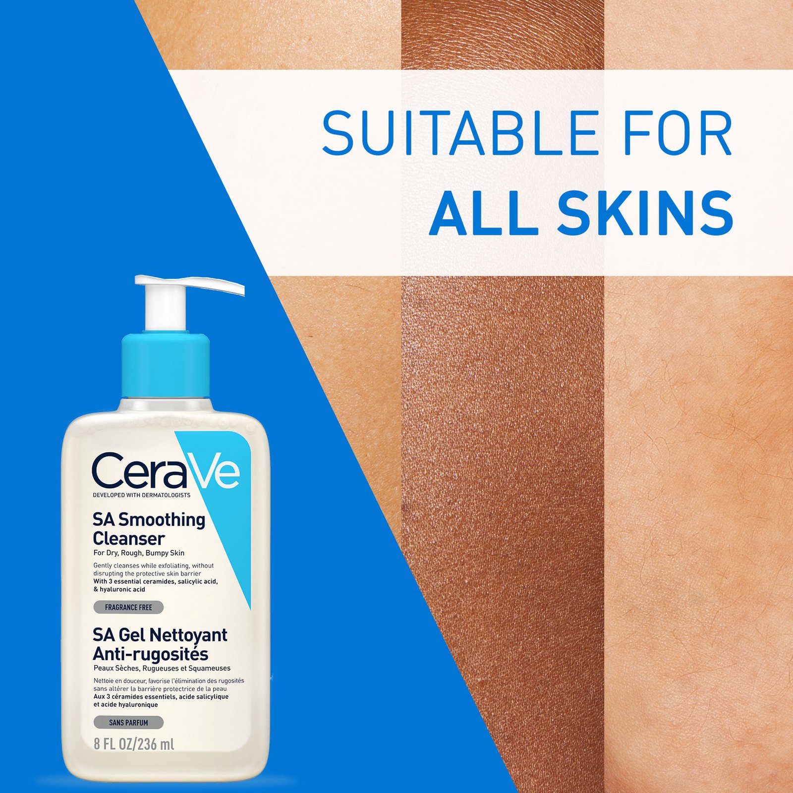 CeraVe SA Smoothing Cleanser 236 ml
