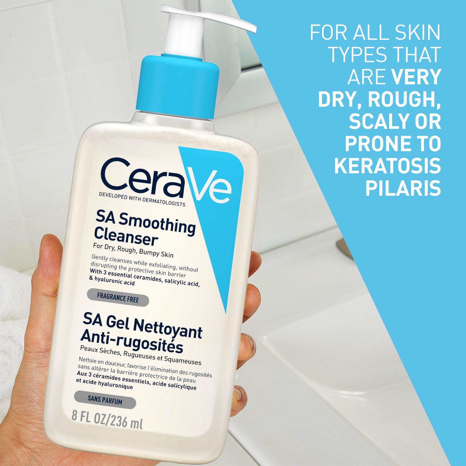 CeraVe SA Smoothing Cleanser 236 ml