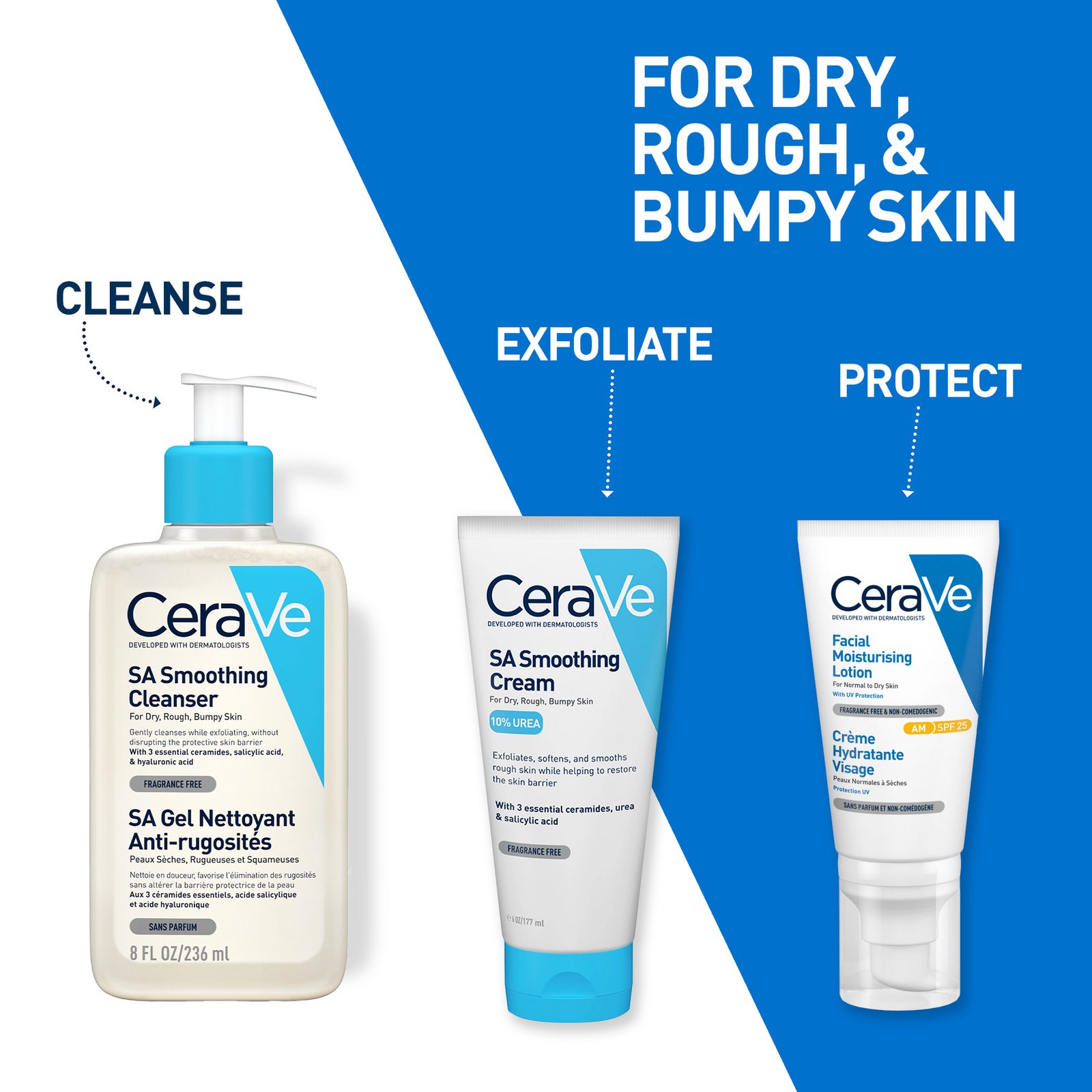 CeraVe SA Smoothing Cleanser 236 ml