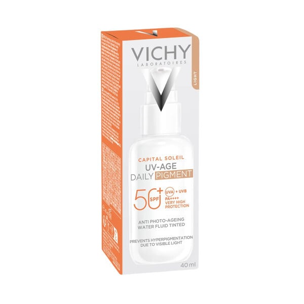 Vichy Capital Soleil UV-age Daily Pigment Light SPF50+ 40 ml