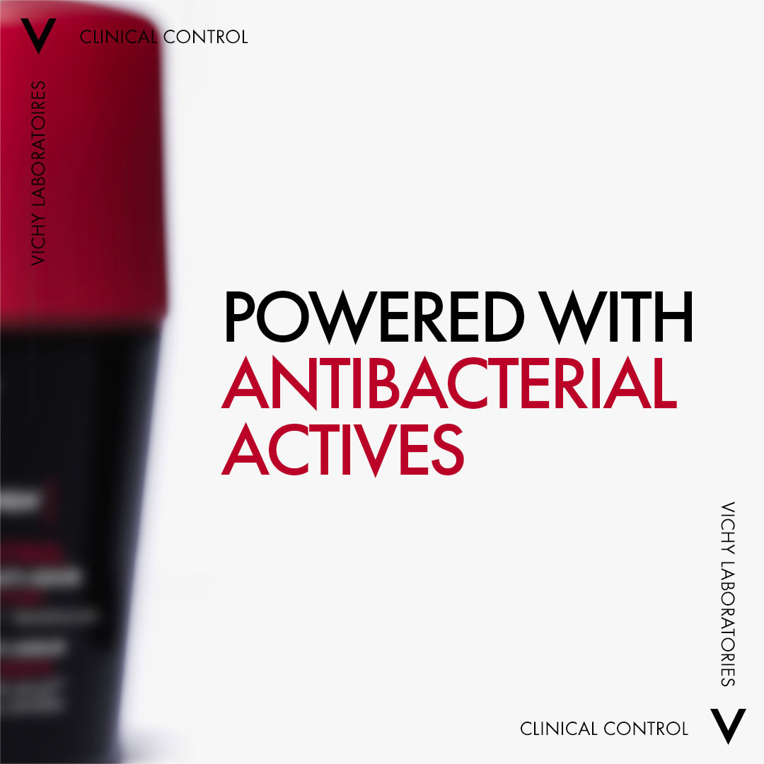Vichy Clinical Control 96H Roll-on Antiperspirant Deodorant Män 50 ml