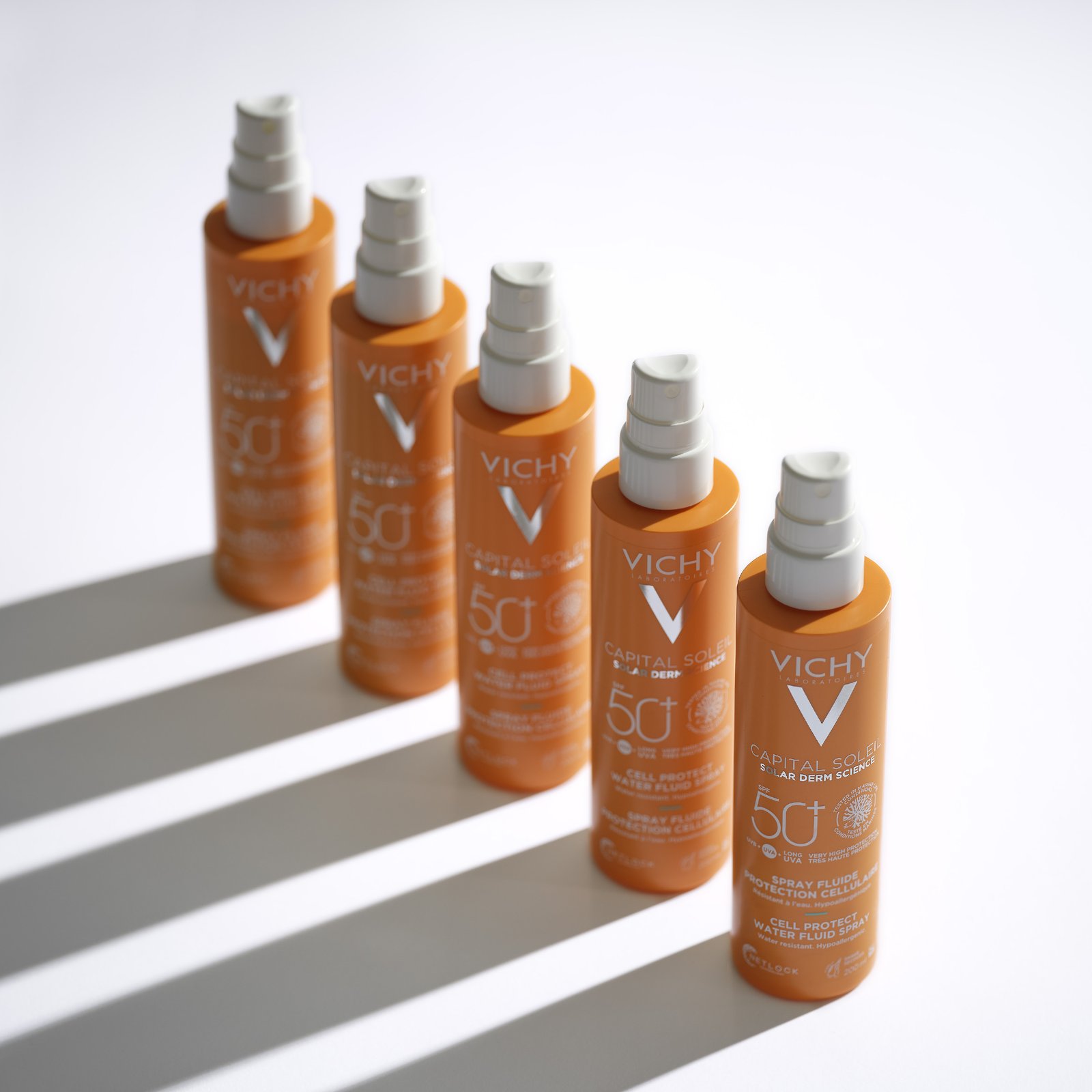 Vichy Capital Soleil Cell Protect SPF50+ Invisible Water Fluid Spray 200 ml