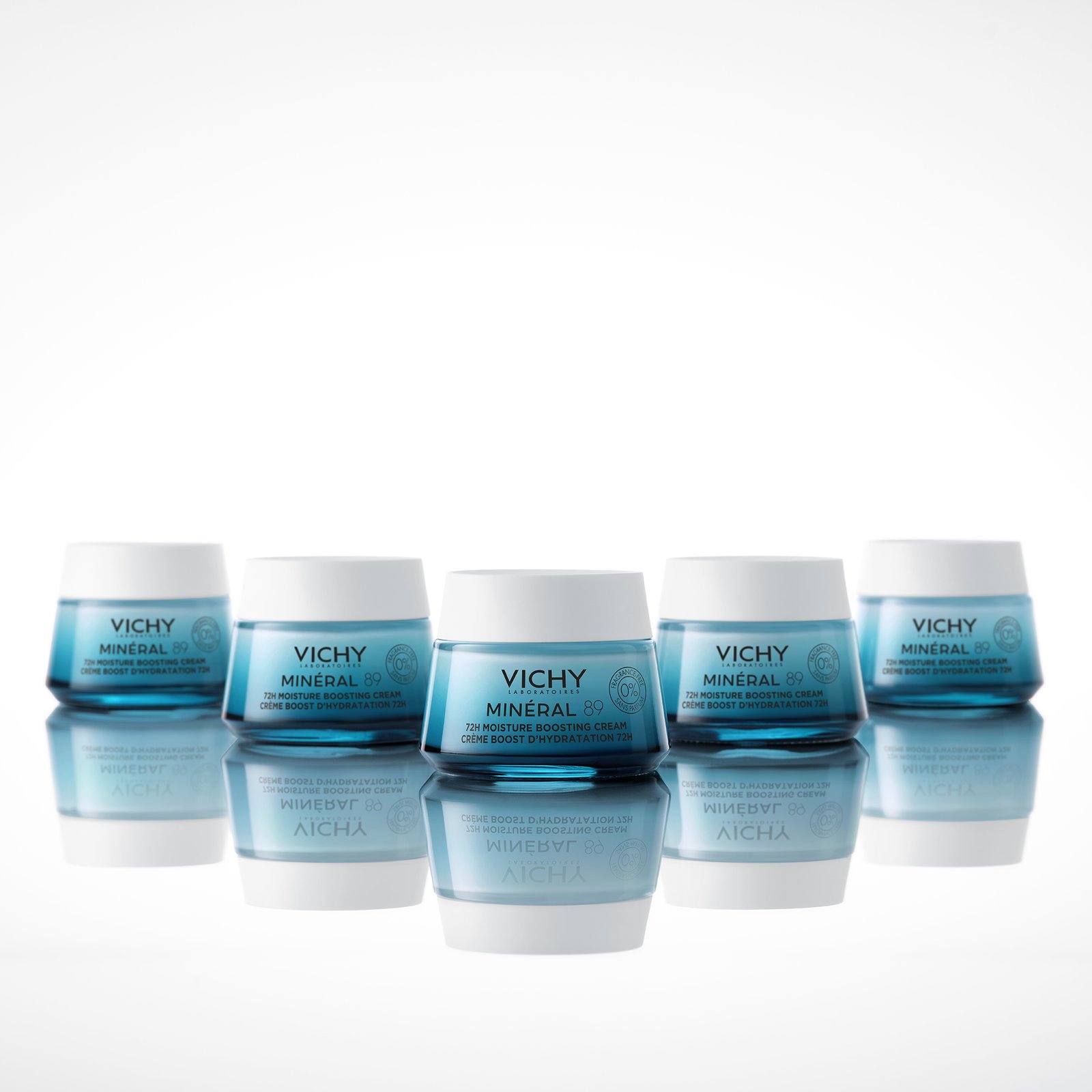 Vichy Minéral 89 72H Fuktboostande Creme Utan Parfym 50 ml