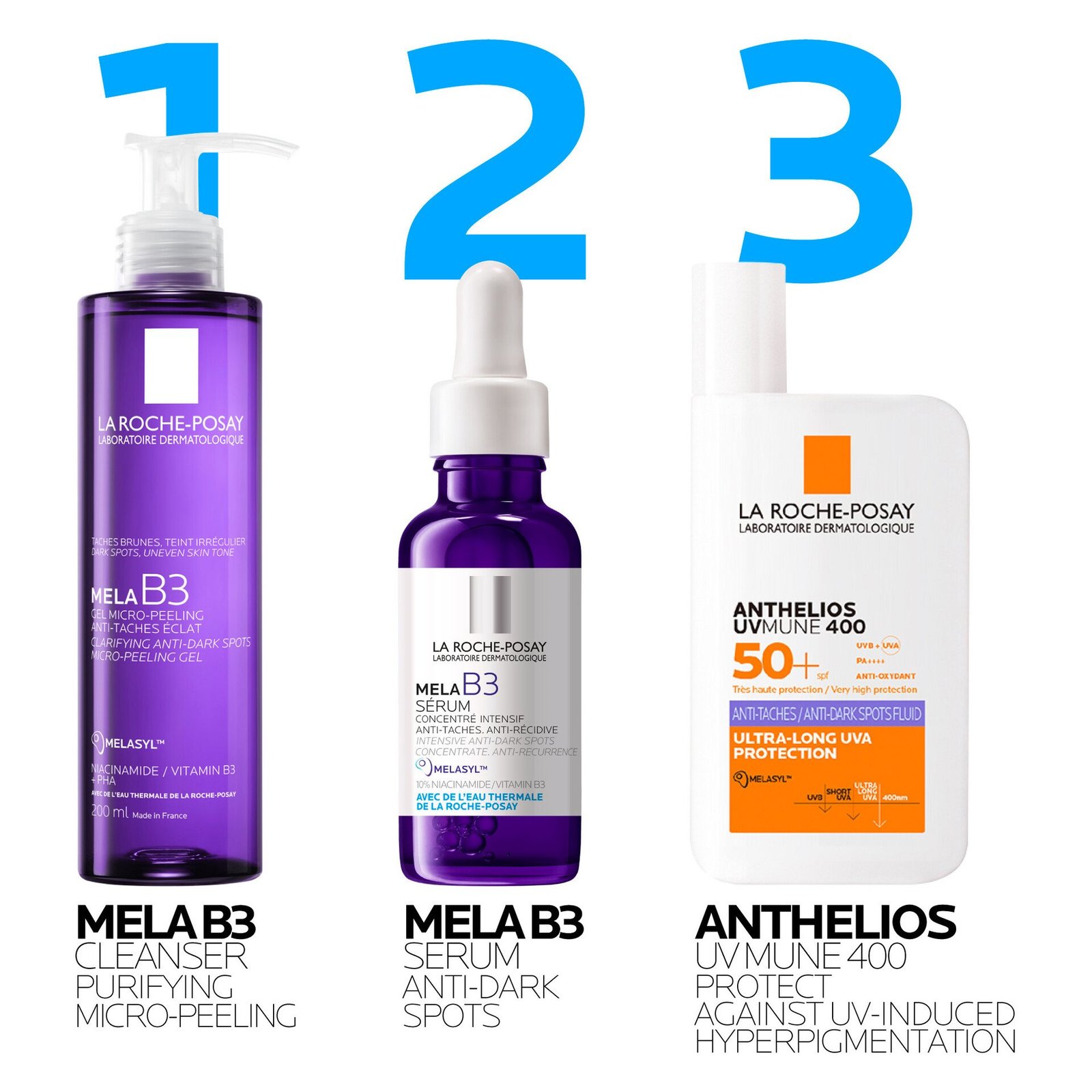 La Roche-Posay Mela B3 Facial Gel Cleanser 200 ml