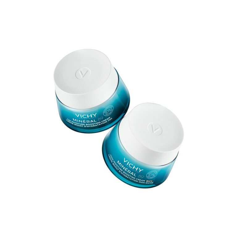 Vichy Minéral 89 100H Moisture Boosting Cream, Fragrance-free 50 ml