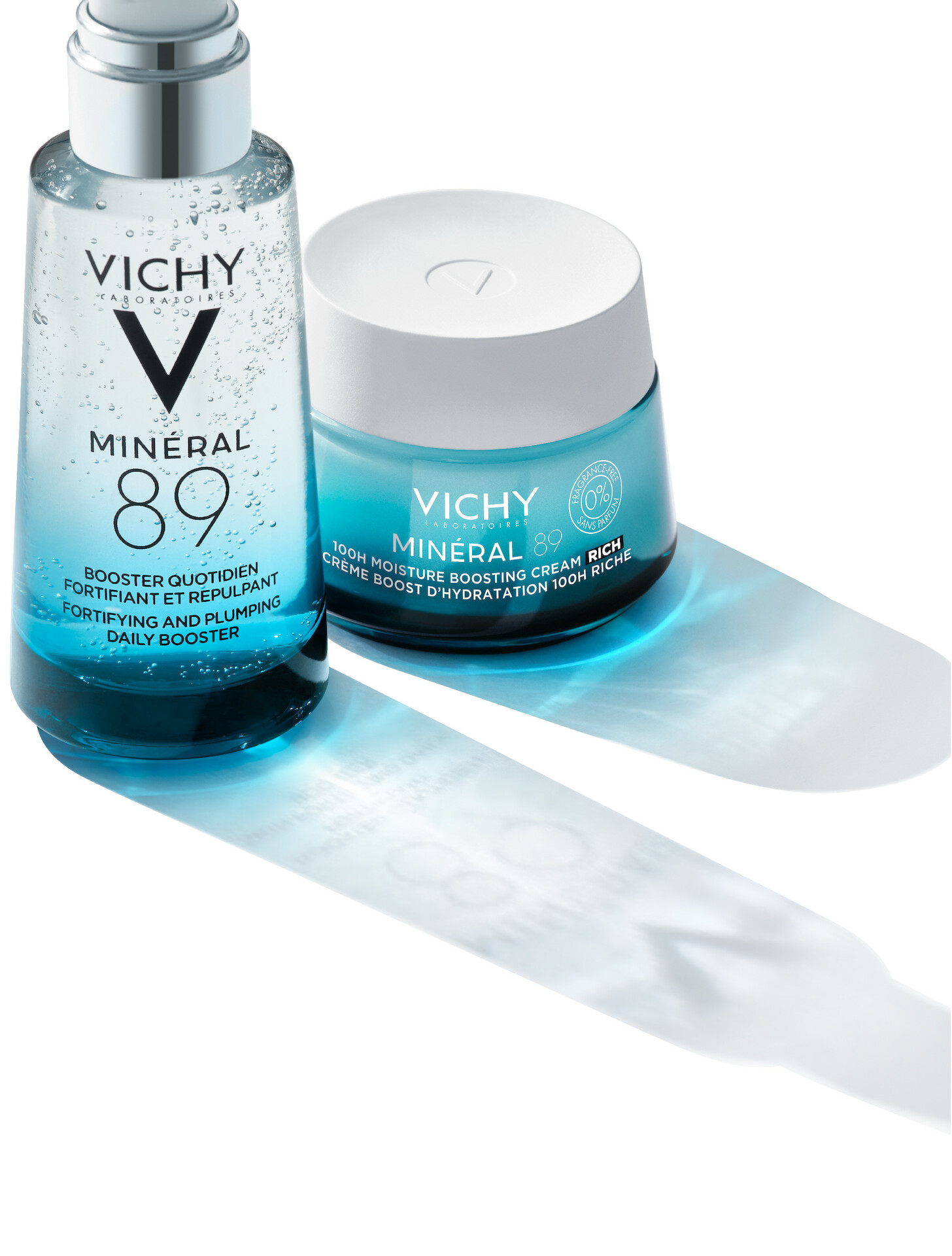 Vichy Minéral 89 100H Moisture Boosting Cream, Fragrance-free 50 ml