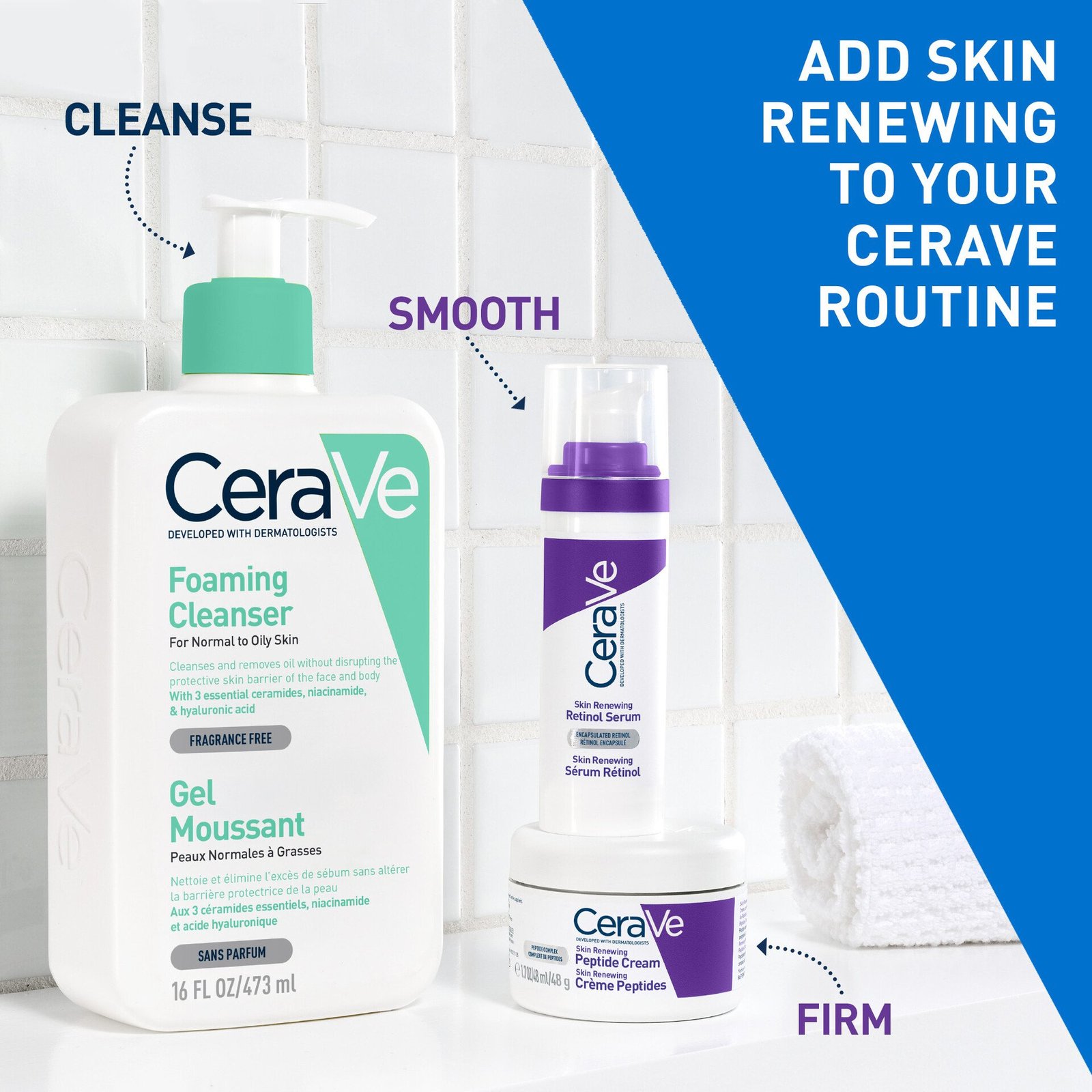 CeraVe Skin Renewing Peptide Cream 48 g
