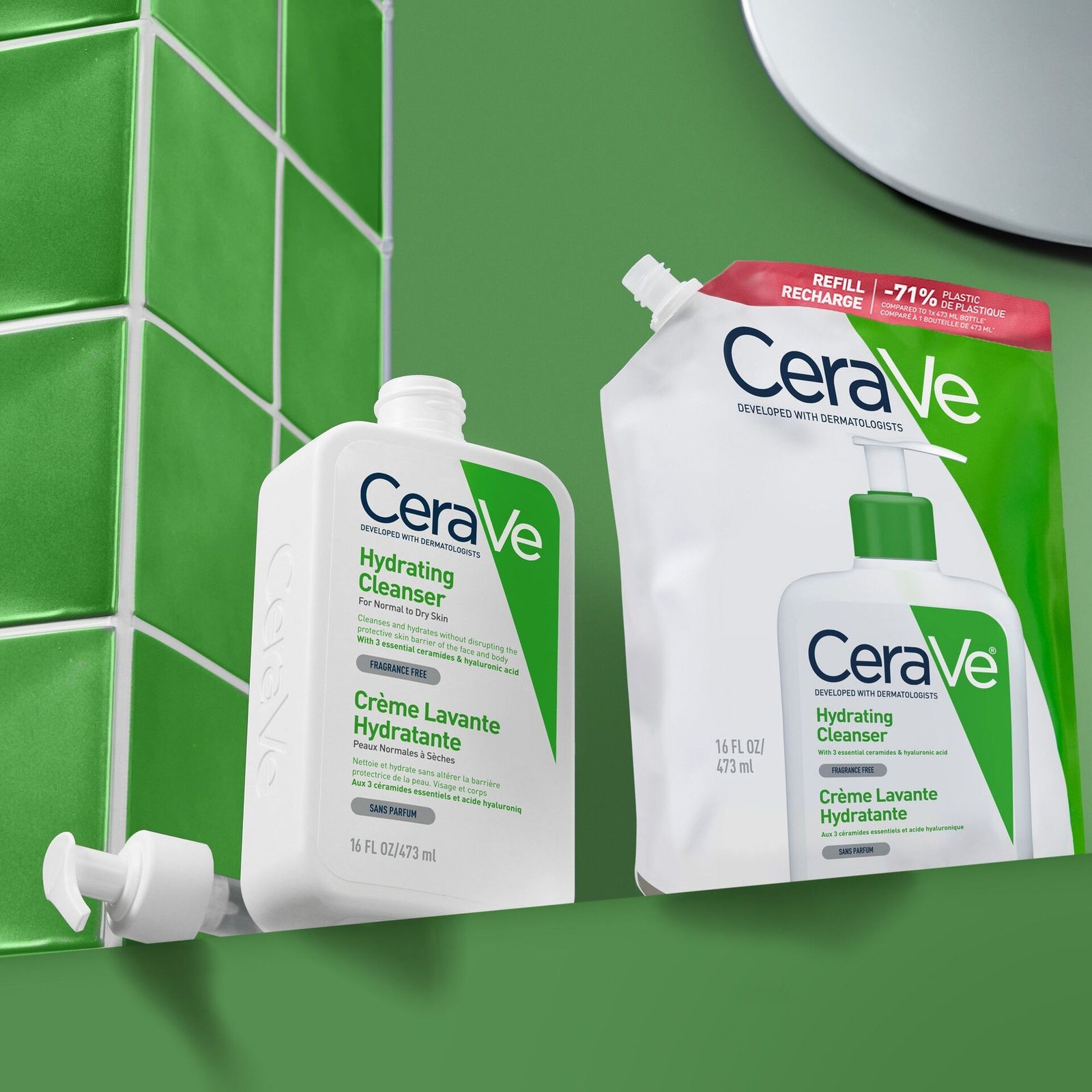 CeraVe Hydrating Cleanser Refill 473 ml
