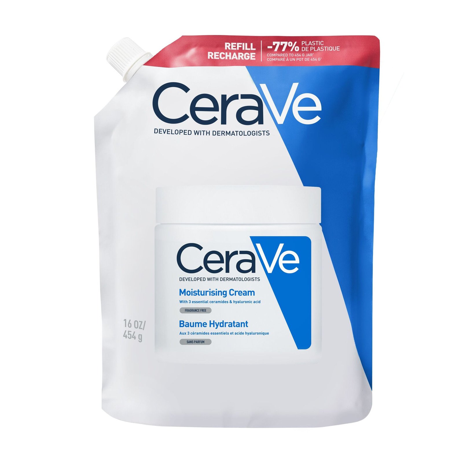 CeraVe Daily Moisturising Cream Refill 473 ml