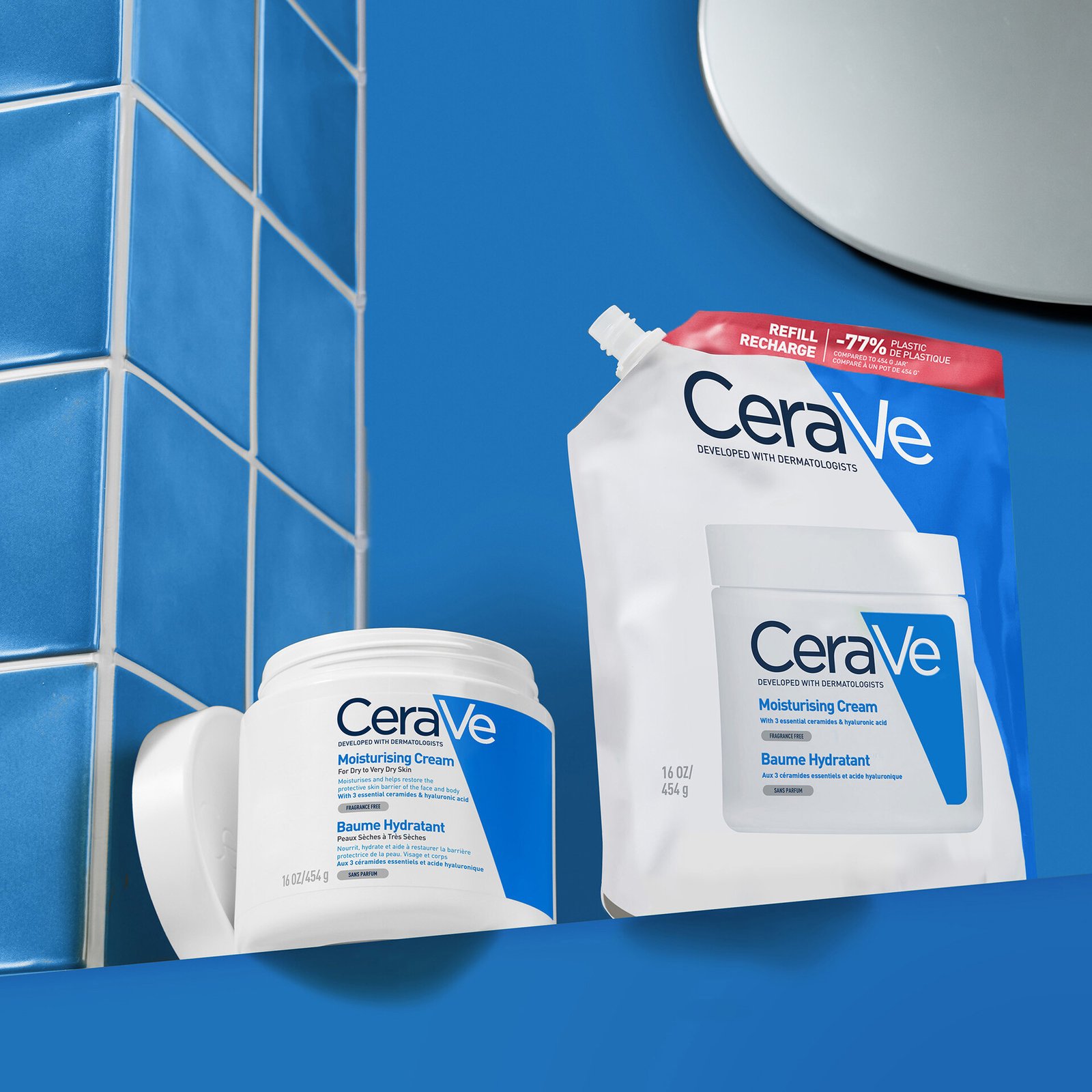 CeraVe Daily Moisturising Cream Refill 473 ml