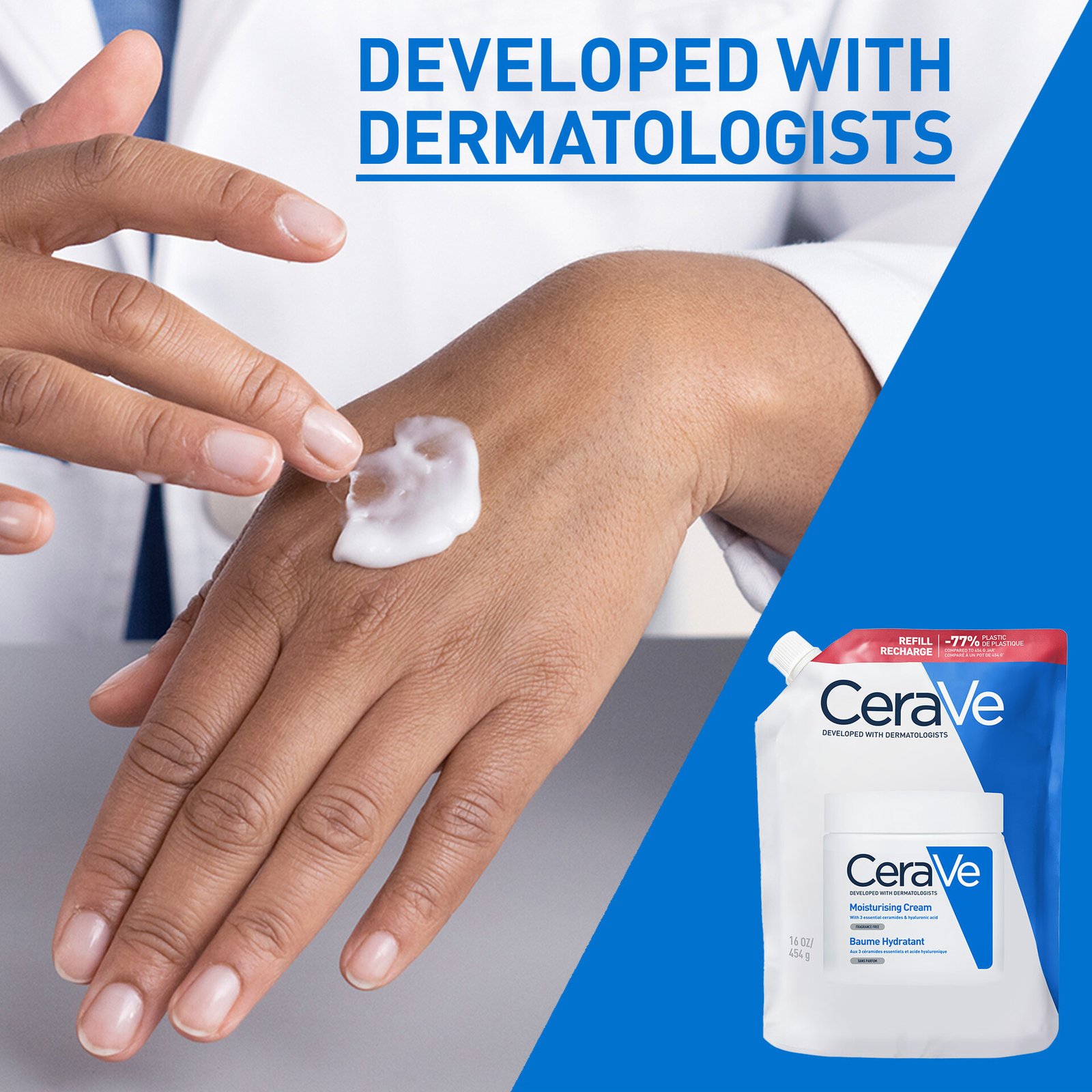 CeraVe Daily Moisturising Cream Refill 473 ml