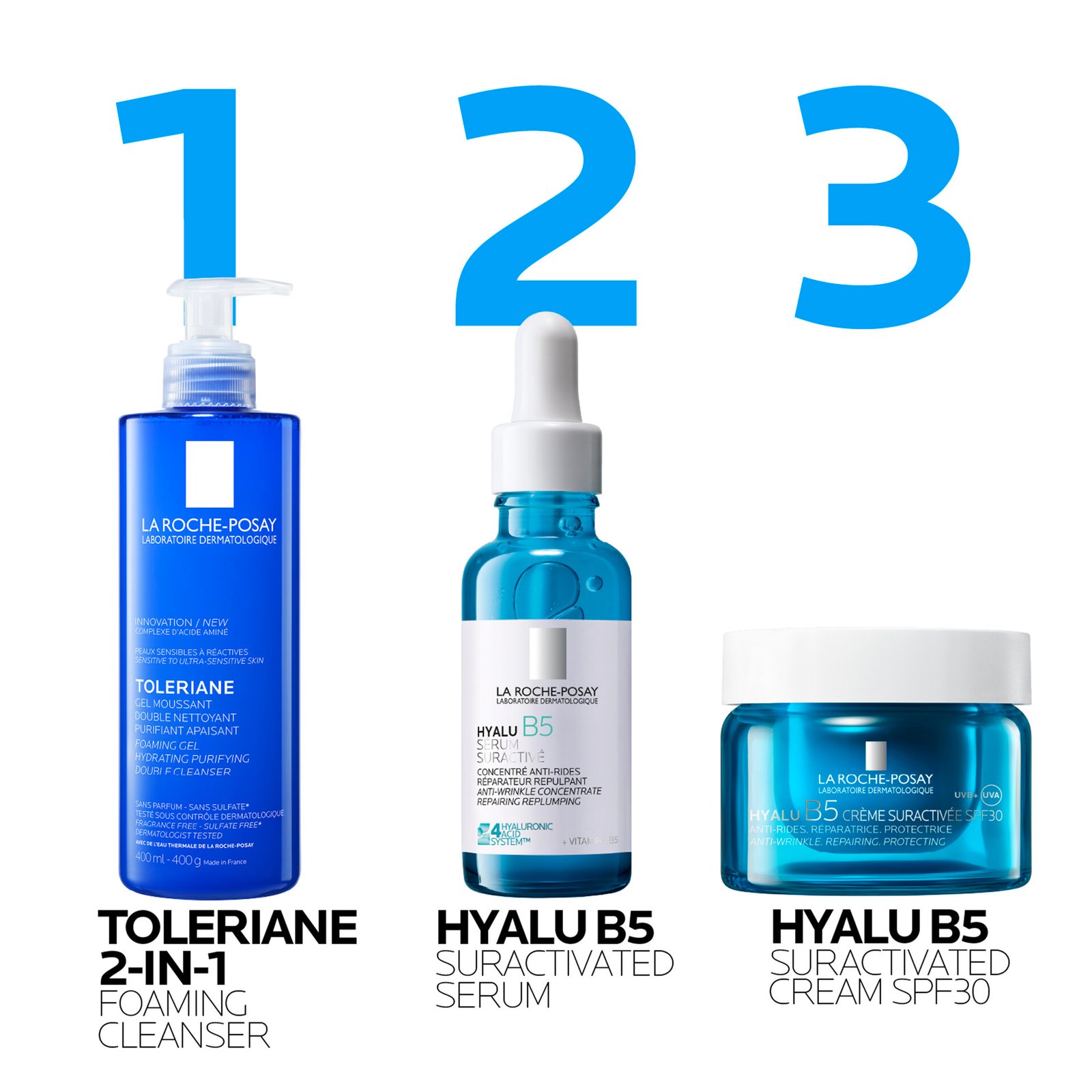 La Roche-Posay Hyalu B5 Suractivated Cream SPF30 Refill 50 ml
