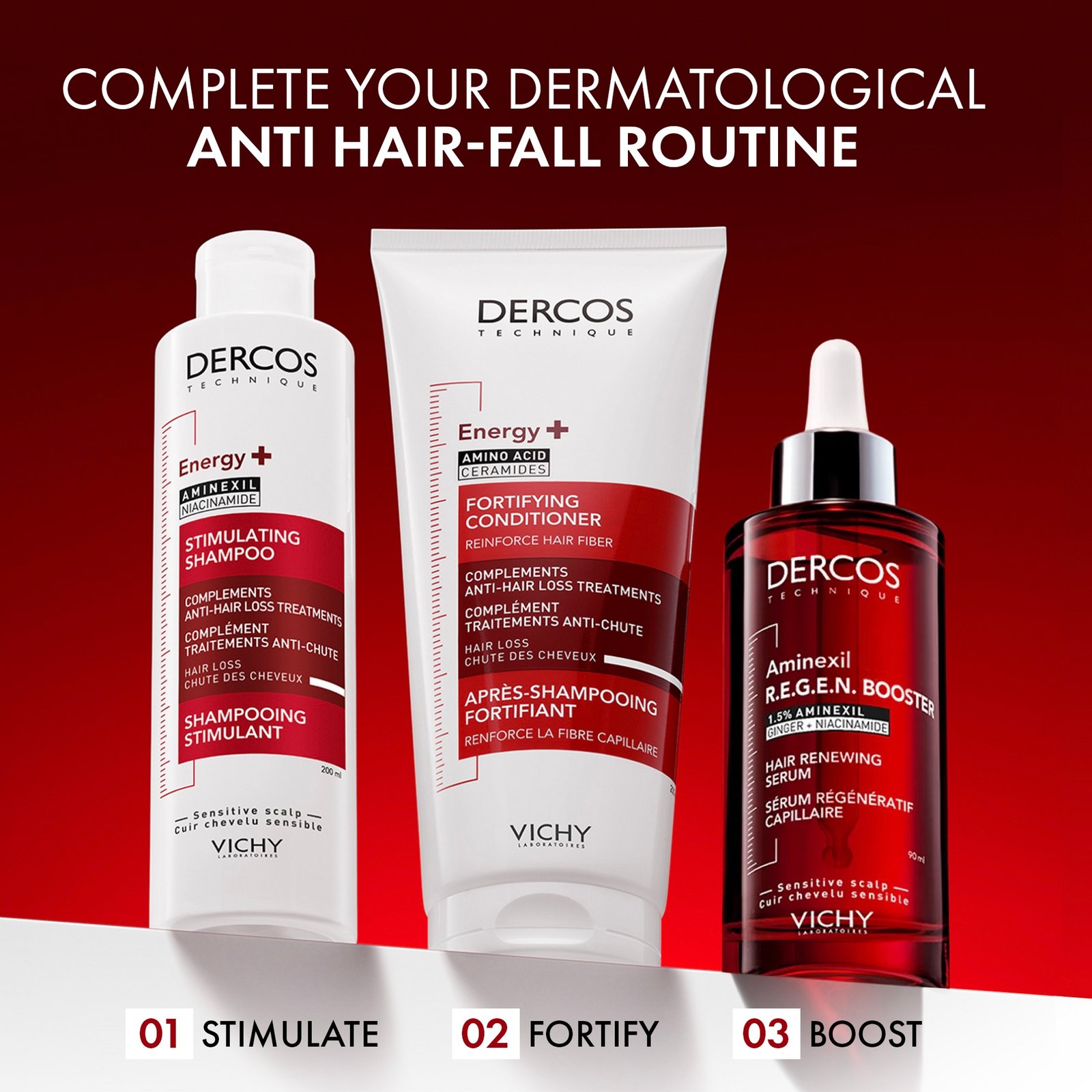 Vichy Dercos Aminexil R.E.G.E.N. Booster 90 ml